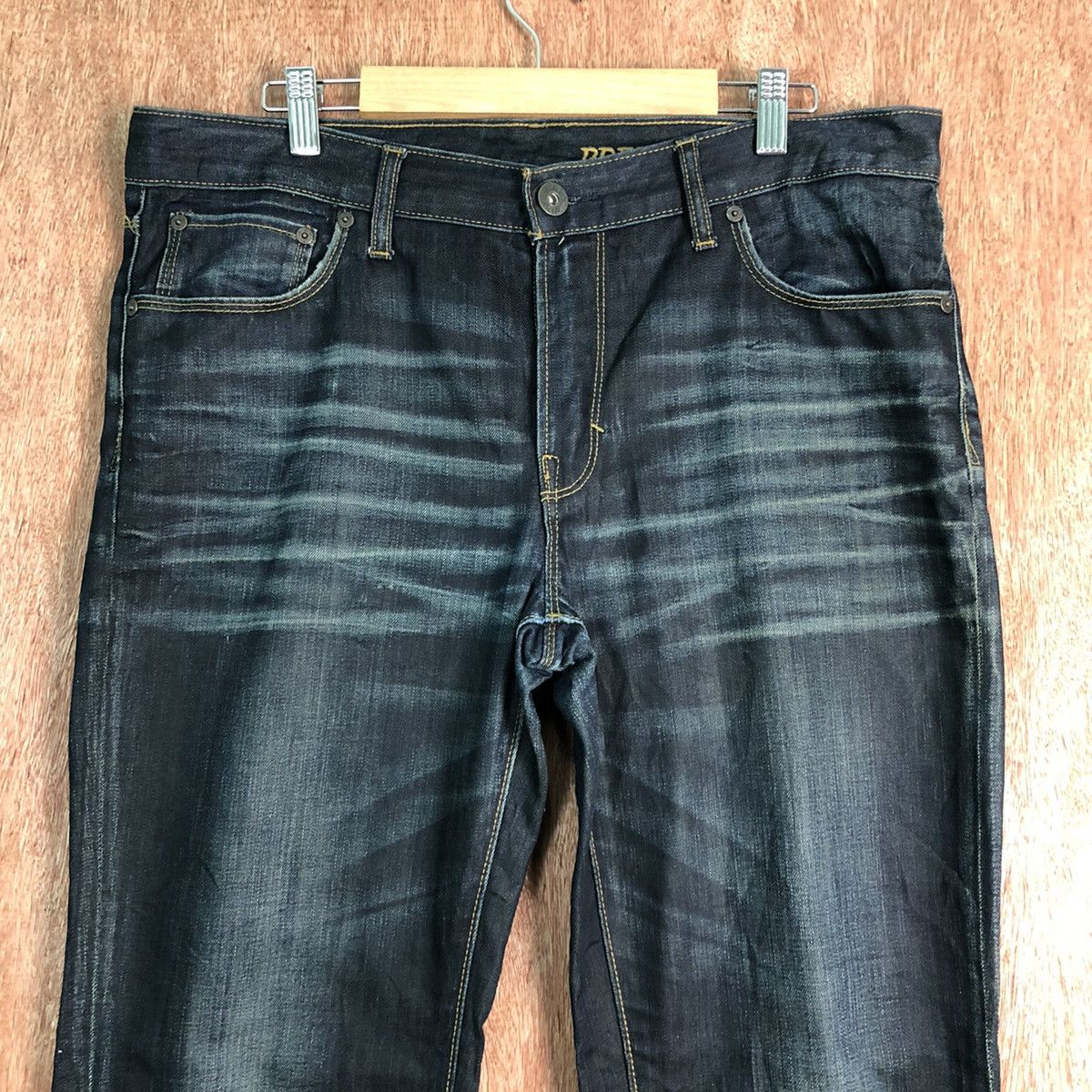 Gap DLL GAP Premium slim straight fit Denim Jeans Pants #c148 Size US 33 - 2 Thumbnail