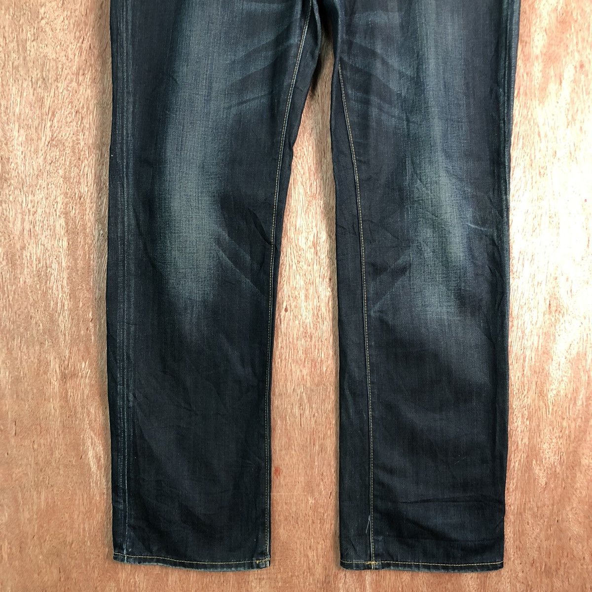 Gap DLL GAP Premium slim straight fit Denim Jeans Pants #c148 Size US 33 - 3 Thumbnail