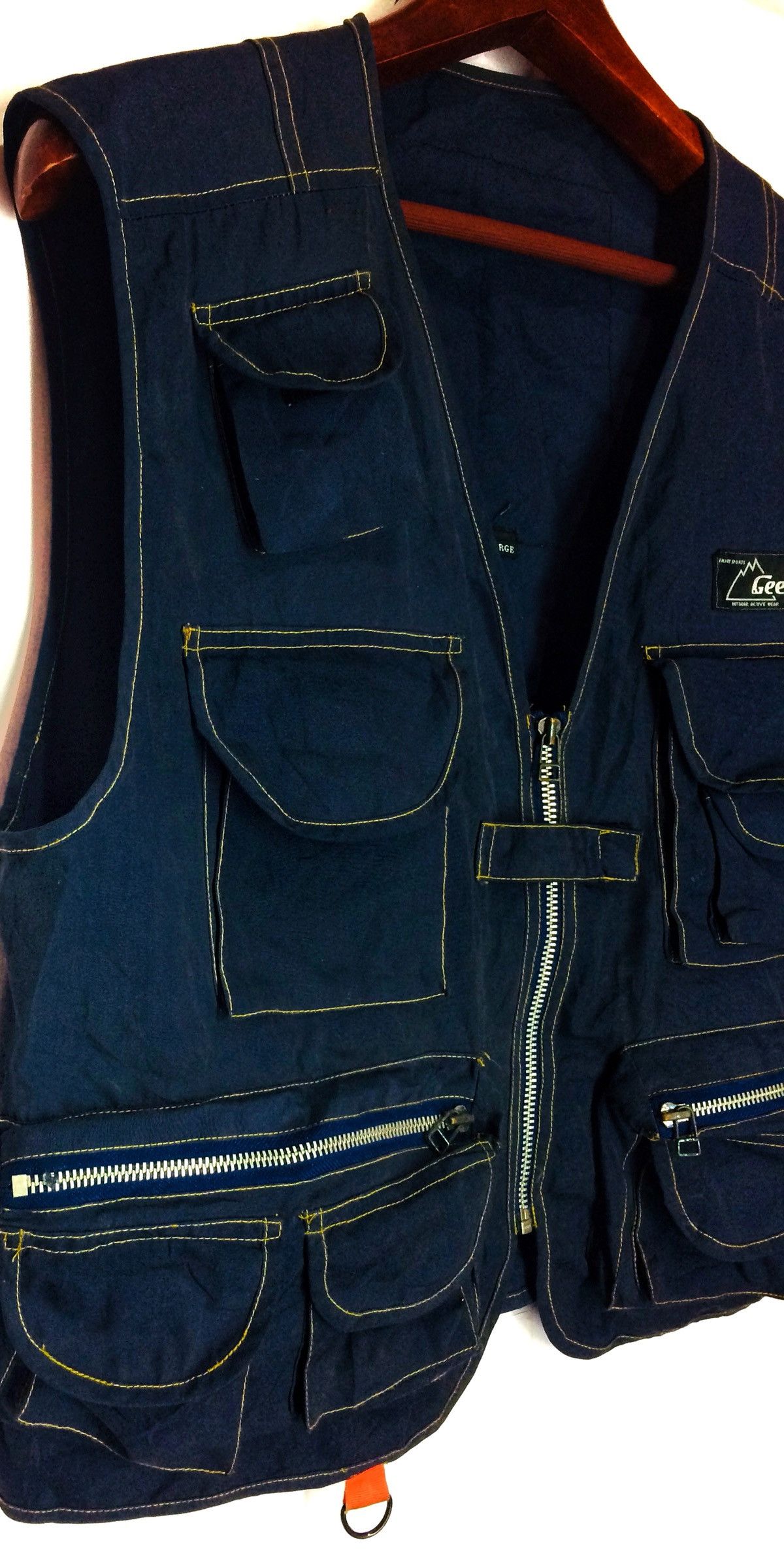 Japanese Brand Geek Outdoor Wear Multi pocket Utility Tactical Jackets Size US L / EU 52-54 / 3 - 3 Thumbnail