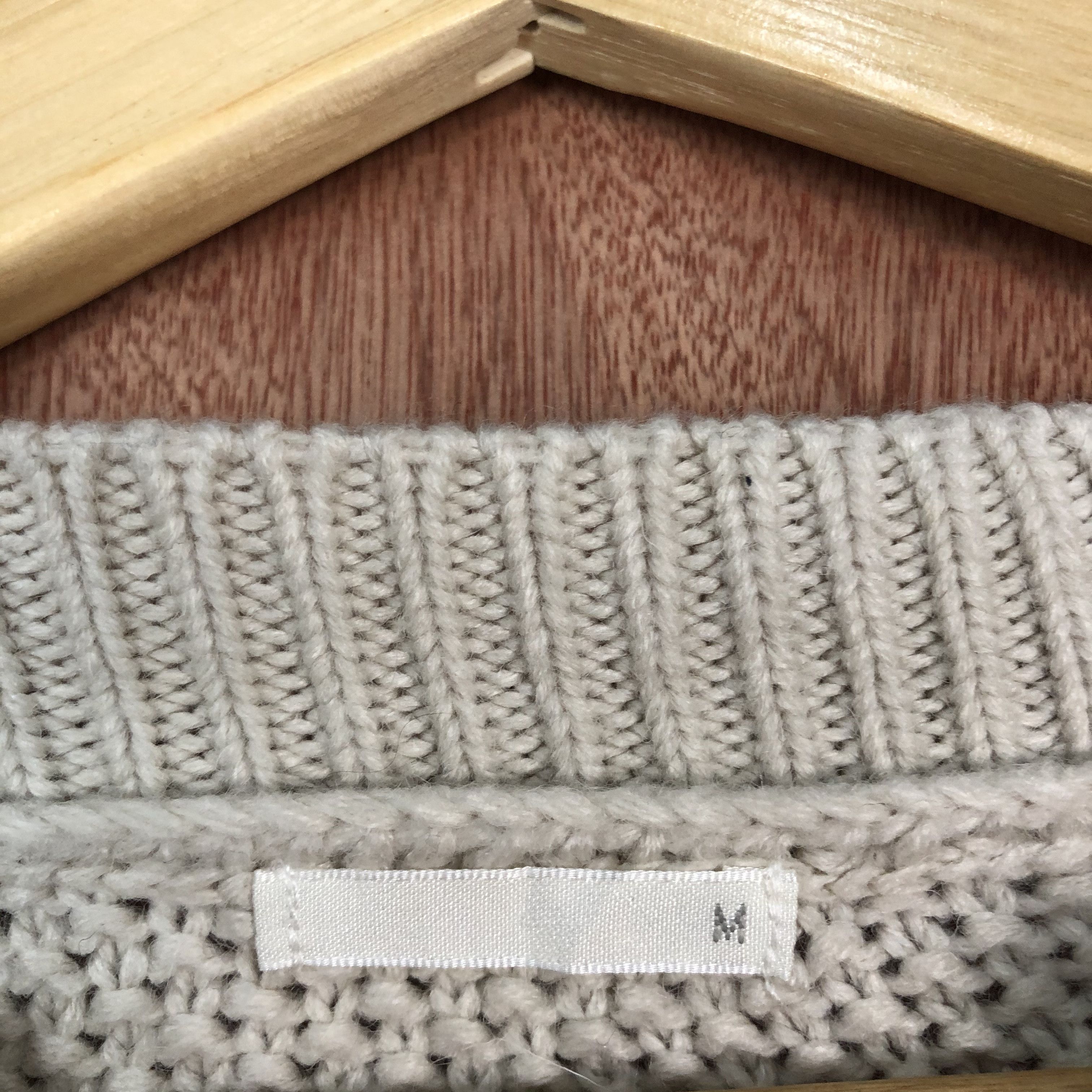 Vintage GU japan WHite cable Knitwear #c467 Size US M / EU 48-50 / 2 - 10 Thumbnail