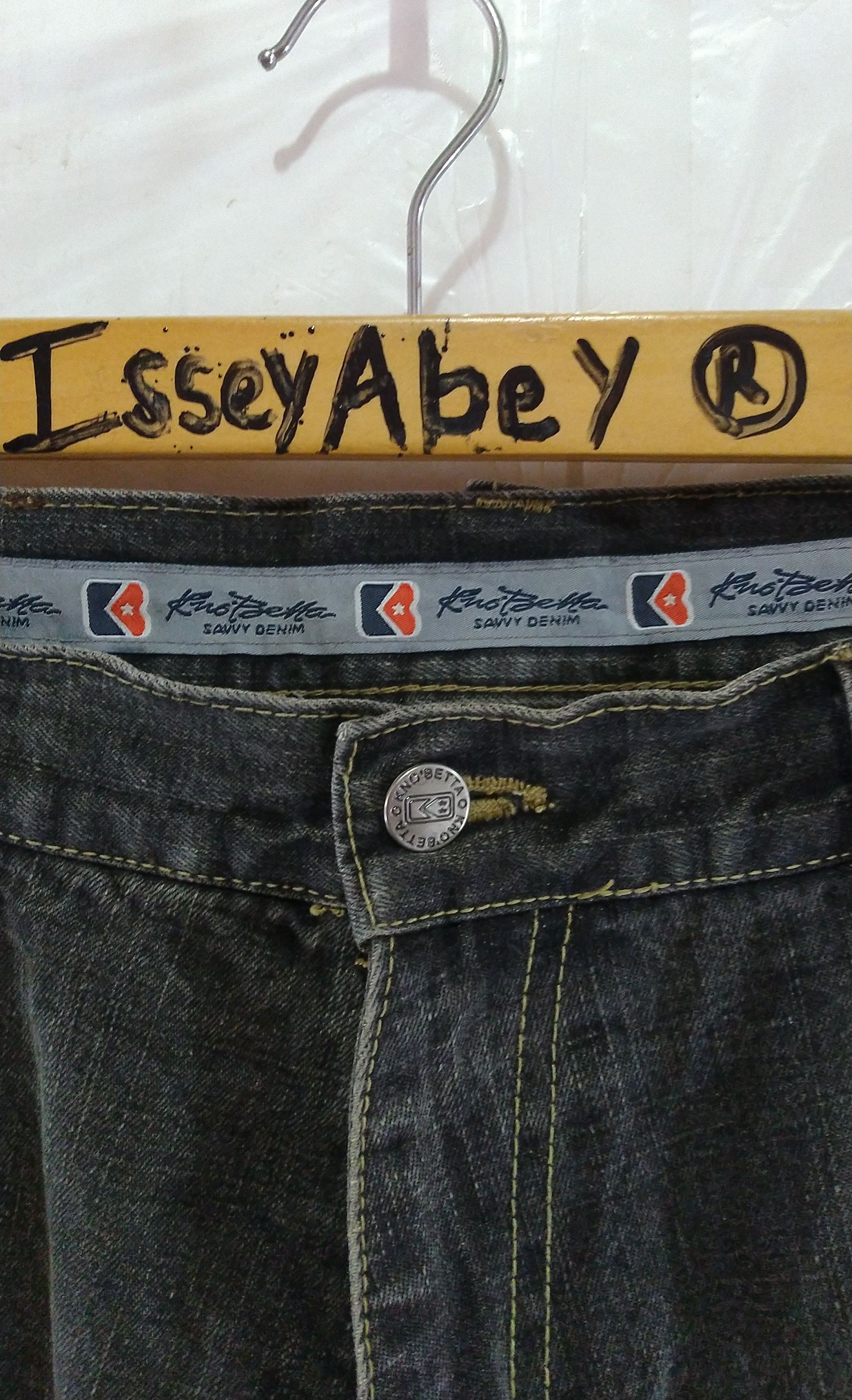Japanese Brand Kno Betta Patchwork Shashiko Denim Pant Leather Patch Size US 36 / EU 52 - 9 Thumbnail