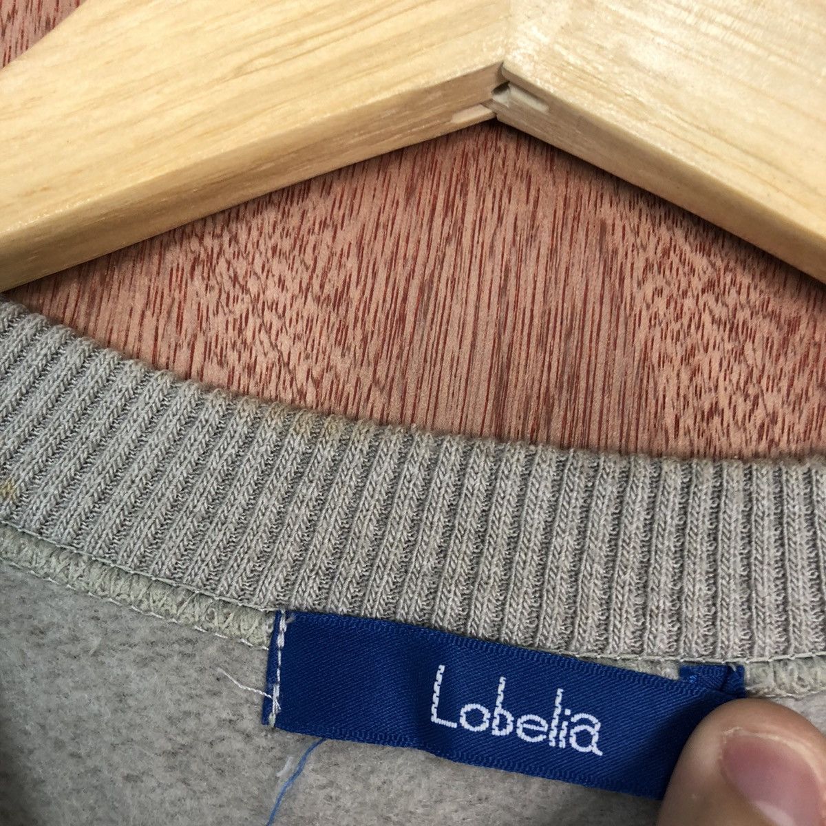 Vintage Lobelia Grey Shag Shaggy Knitwear #6049 Size US S / EU 44-46 / 1 - 9 Thumbnail