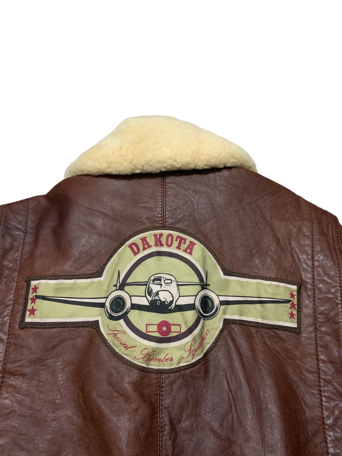 Vintage Citalion Air Force Type G-1 Leather Jacket 1980s