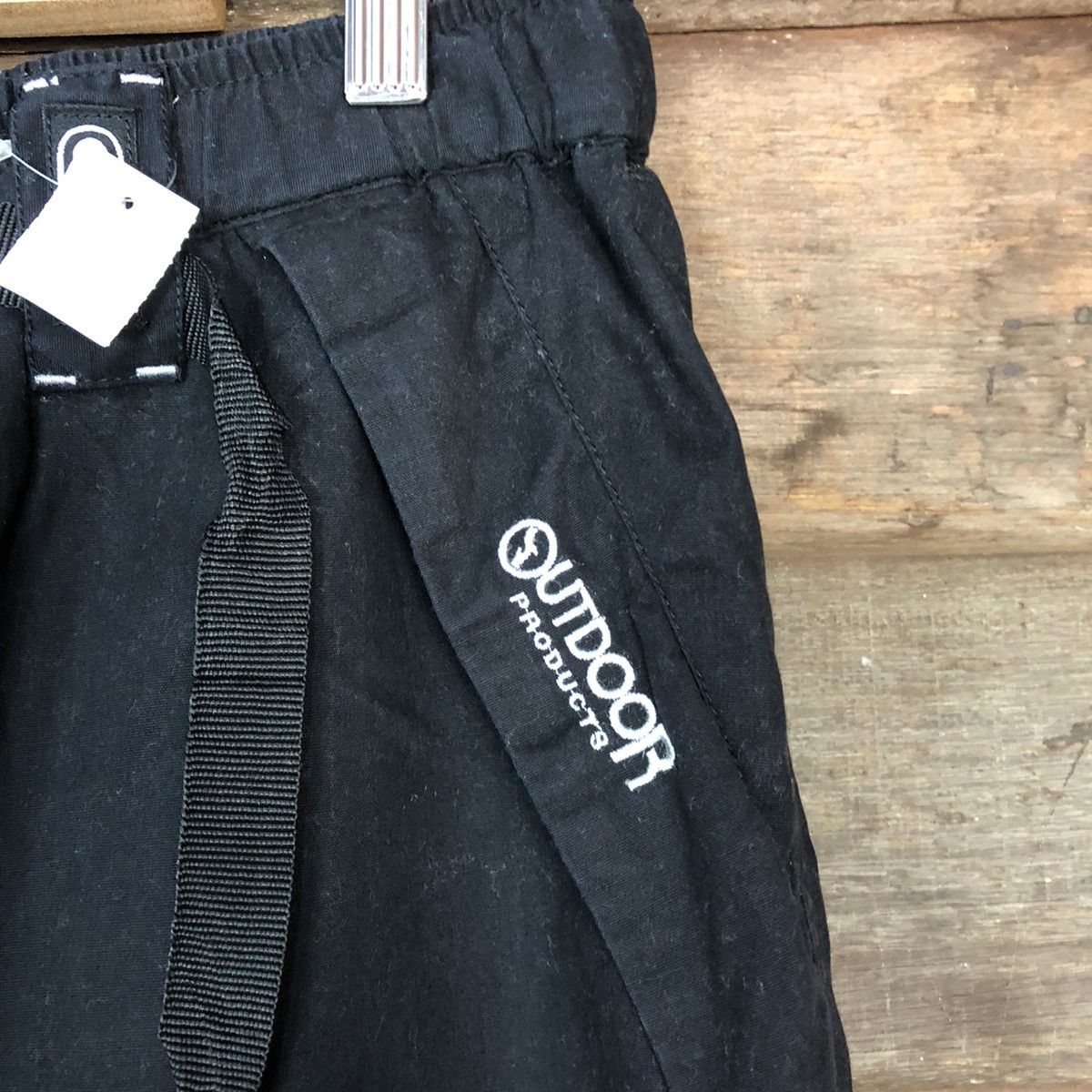 Japanese Brand DL Outdoor Life Black Tactical track Multipocket Pants #1933 Size US 34 / EU 50 - 10 Thumbnail