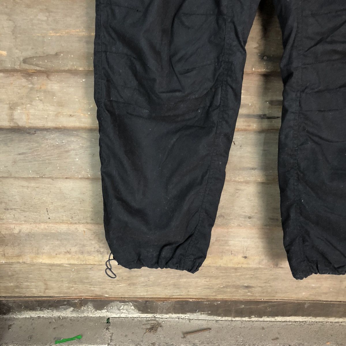 Japanese Brand DL Outdoor Life Black Tactical track Multipocket Pants #1933 Size US 34 / EU 50 - 8 Thumbnail