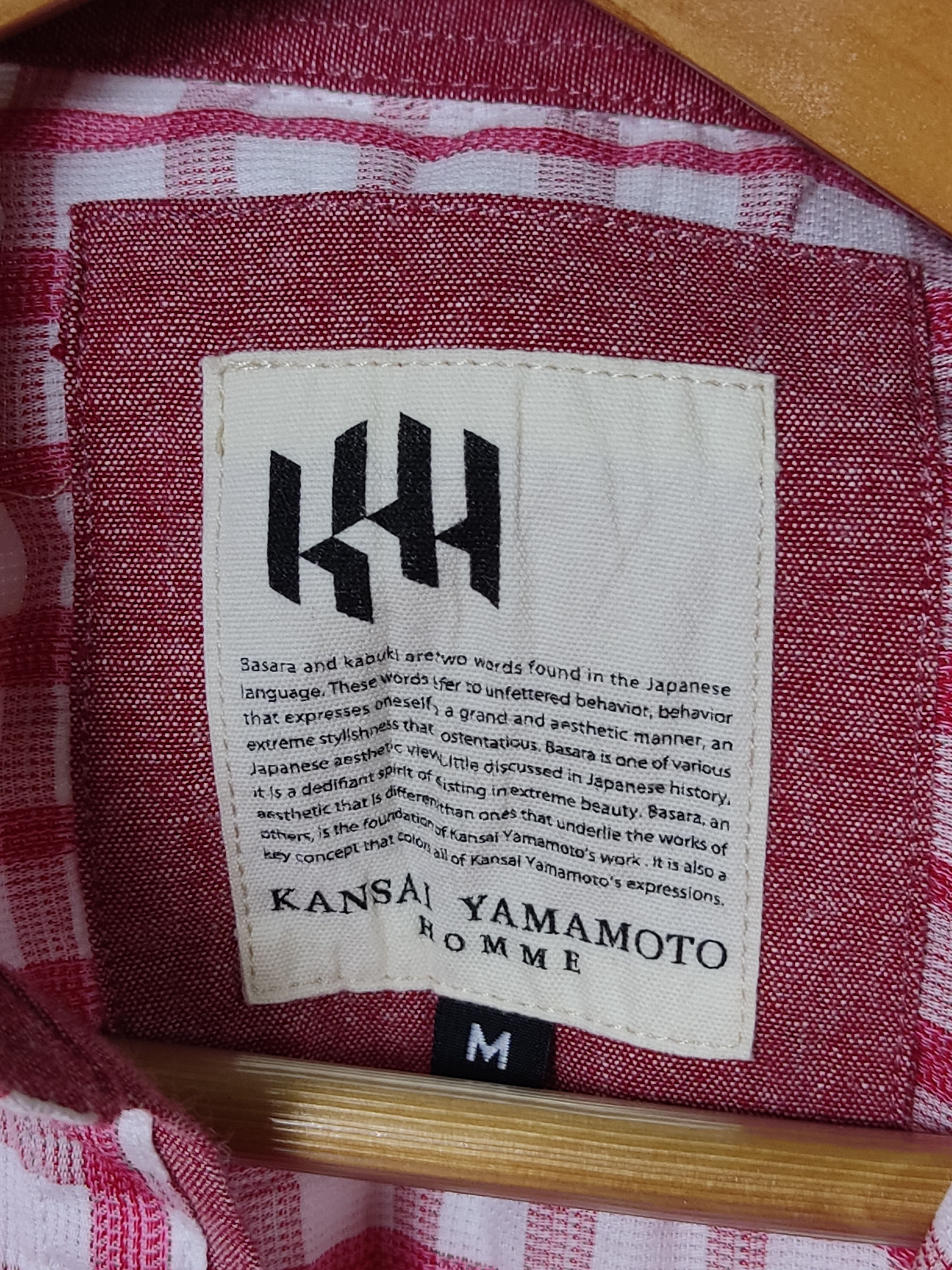 Flannel × Japanese Brand × Kansai Yamamoto KANSAI Yamamoto homme Flannel Shirt Size US M / EU 48-50 / 2 - 3 Thumbnail