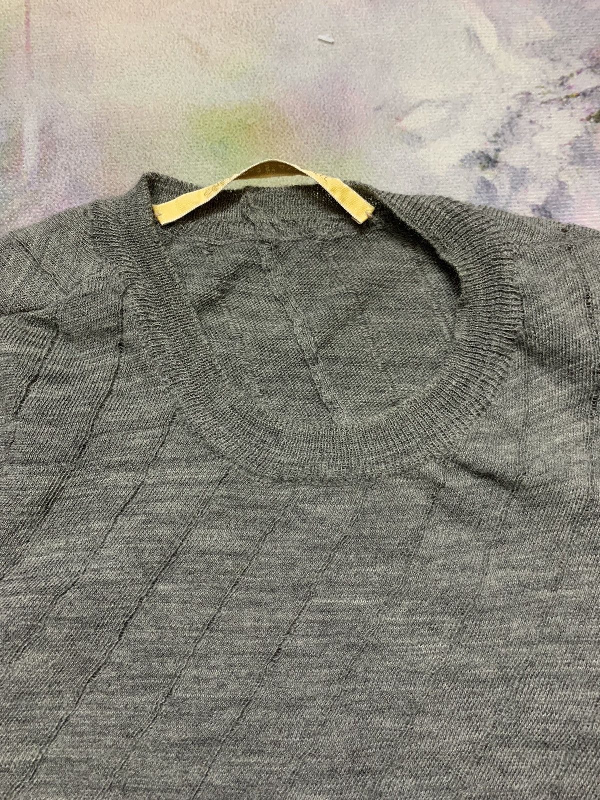 Carol Christian Poell FW01 CCP Wool Knit Sweatshirt Size US S / EU 44-46 / 1 - 5 Thumbnail