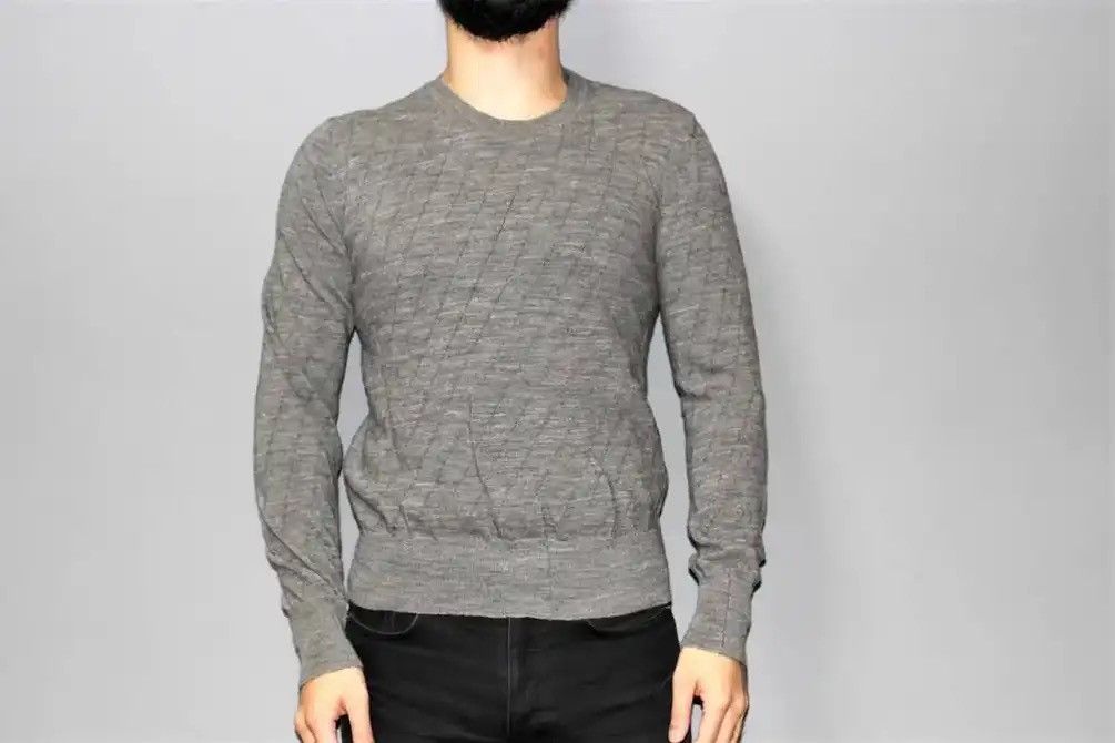 Carol Christian Poell FW01 CCP Wool Knit Sweatshirt Size US S / EU 44-46 / 1 - 11 Thumbnail