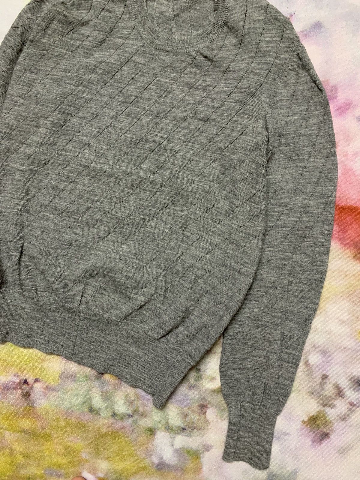 Carol Christian Poell FW01 CCP Wool Knit Sweatshirt Size US S / EU 44-46 / 1 - 3 Thumbnail