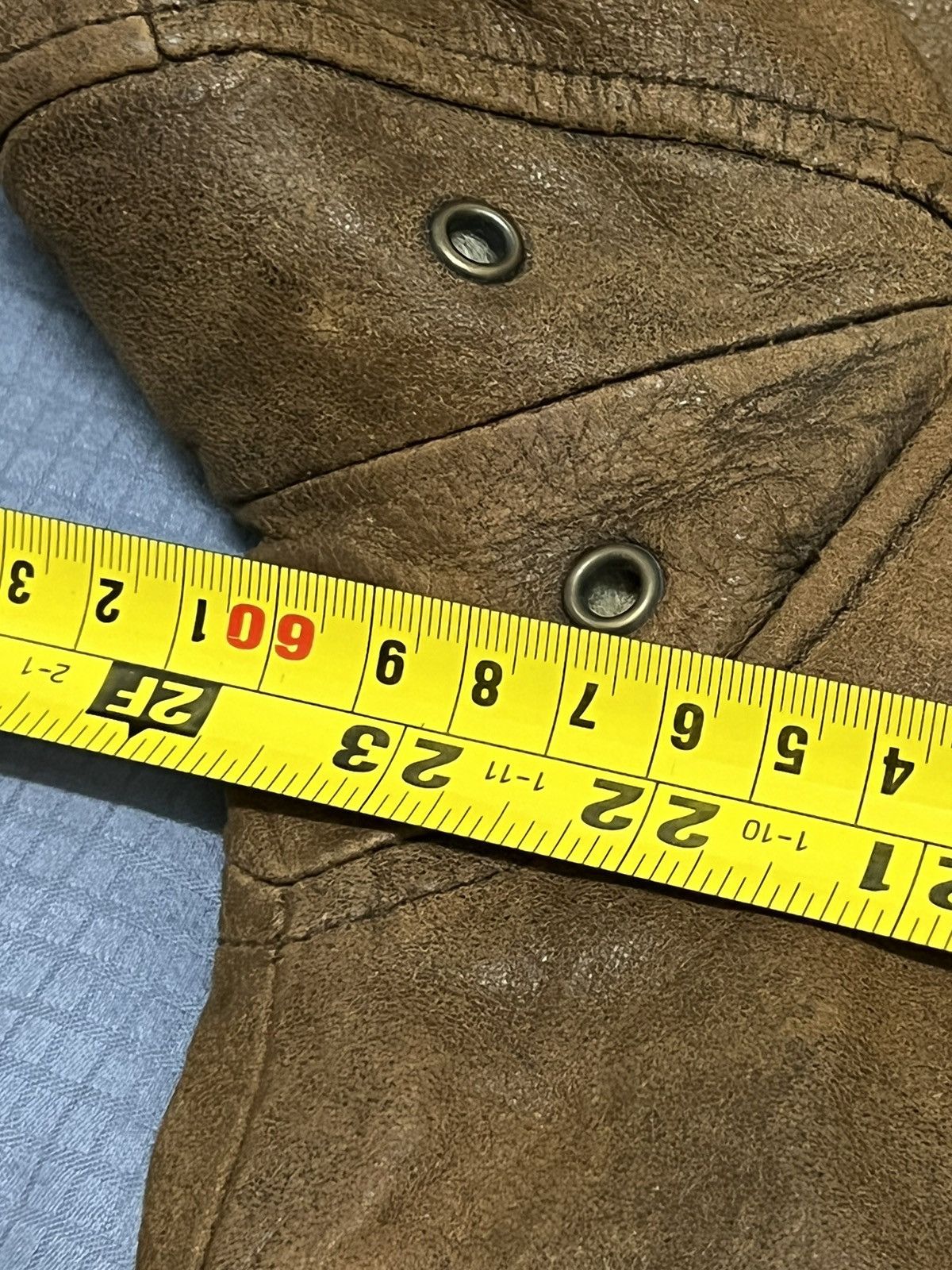 Vintage Suntory coffee Boss Classic zipper leather jacket big logo Size US L / EU 52-54 / 3 - 18 Thumbnail