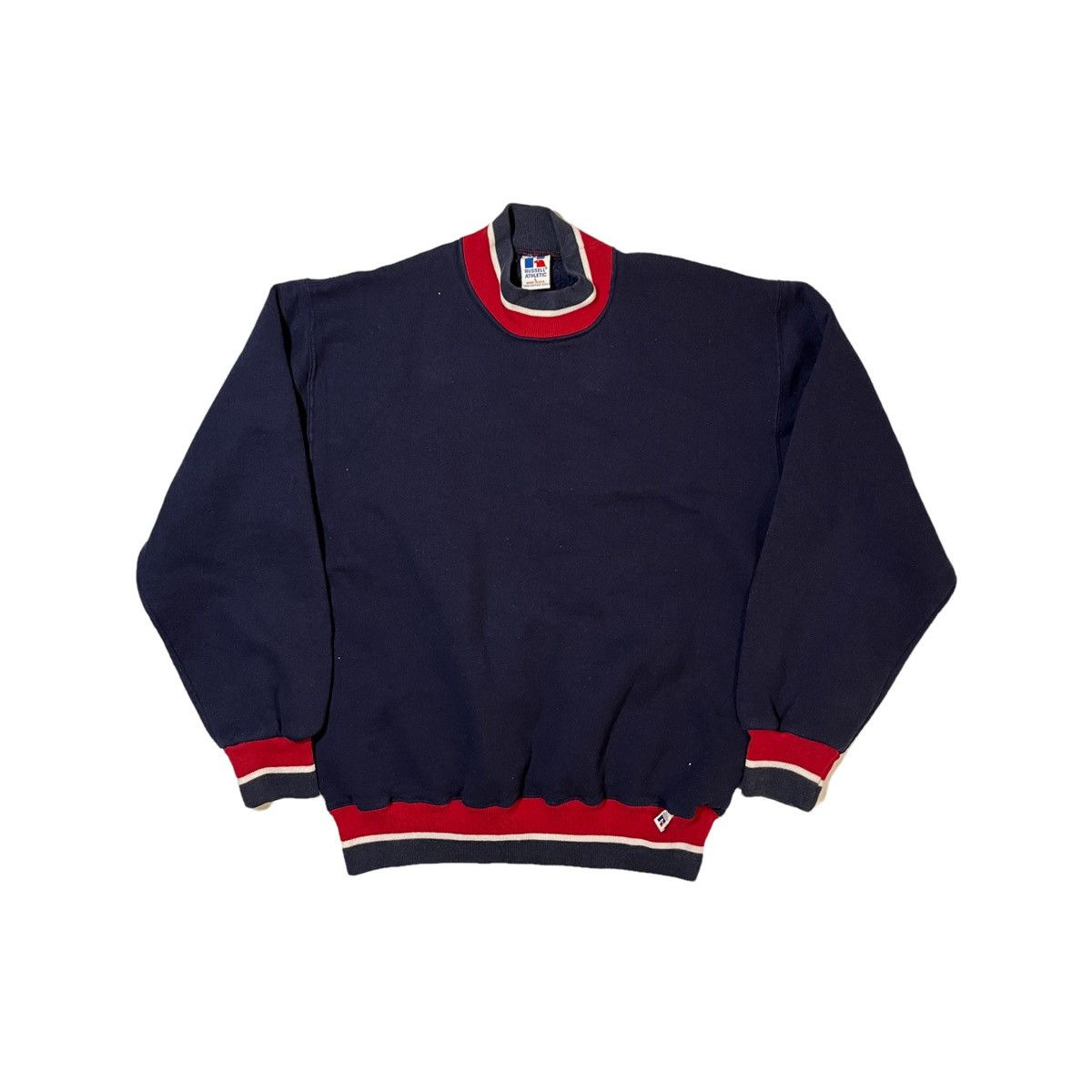 Russell Athletic × Vintage 90s Russell Athletic Sweatshirt Size US L / EU 52-54 / 3 - 1 Thumbnail