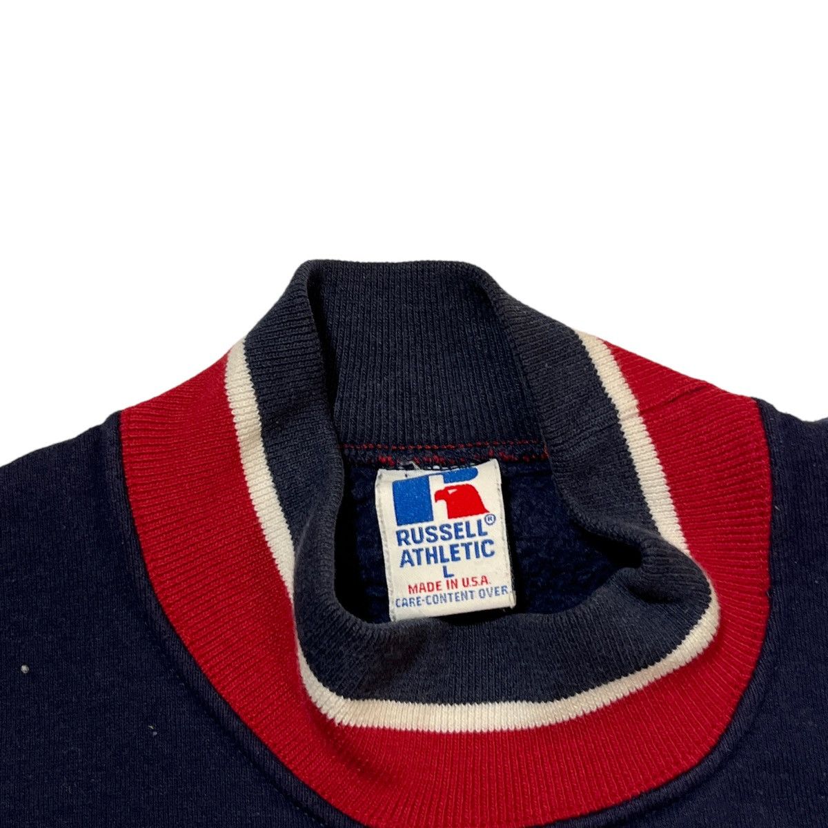 Russell Athletic × Vintage 90s Russell Athletic Sweatshirt Size US L / EU 52-54 / 3 - 3 Thumbnail