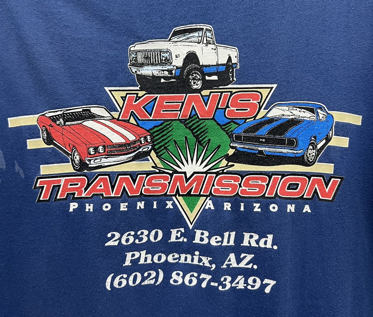 Stussy × Vintage Vintage Stussy Ken’s Transmission Phoenix Arizona Shirt Size US L / EU 52-54 / 3 - 3 Thumbnail