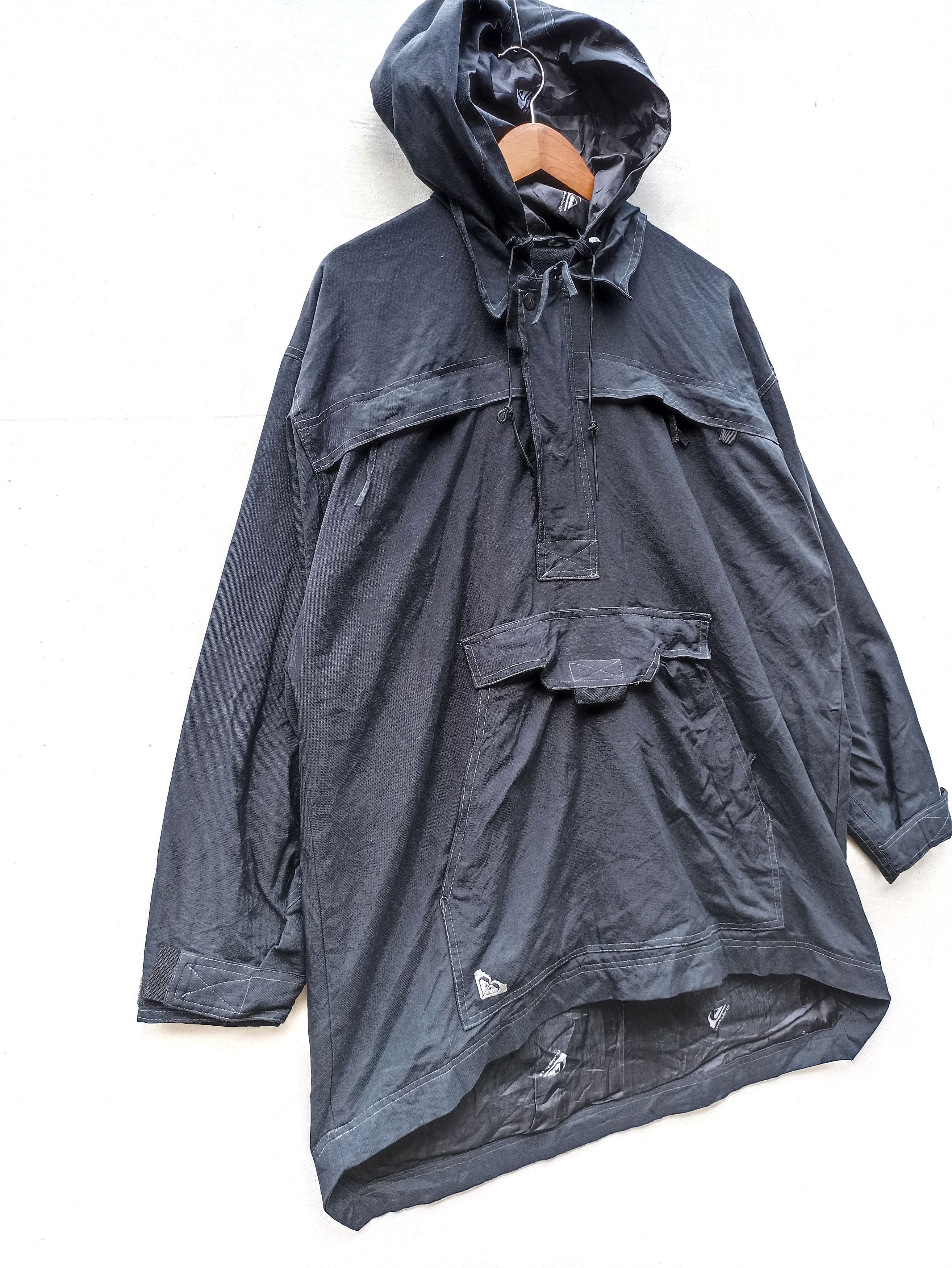 Quicksilver Vintage 90s Quiksilver snow jacket hoodies Anorak jacket Size US L / EU 52-54 / 3 - 2 Thumbnail