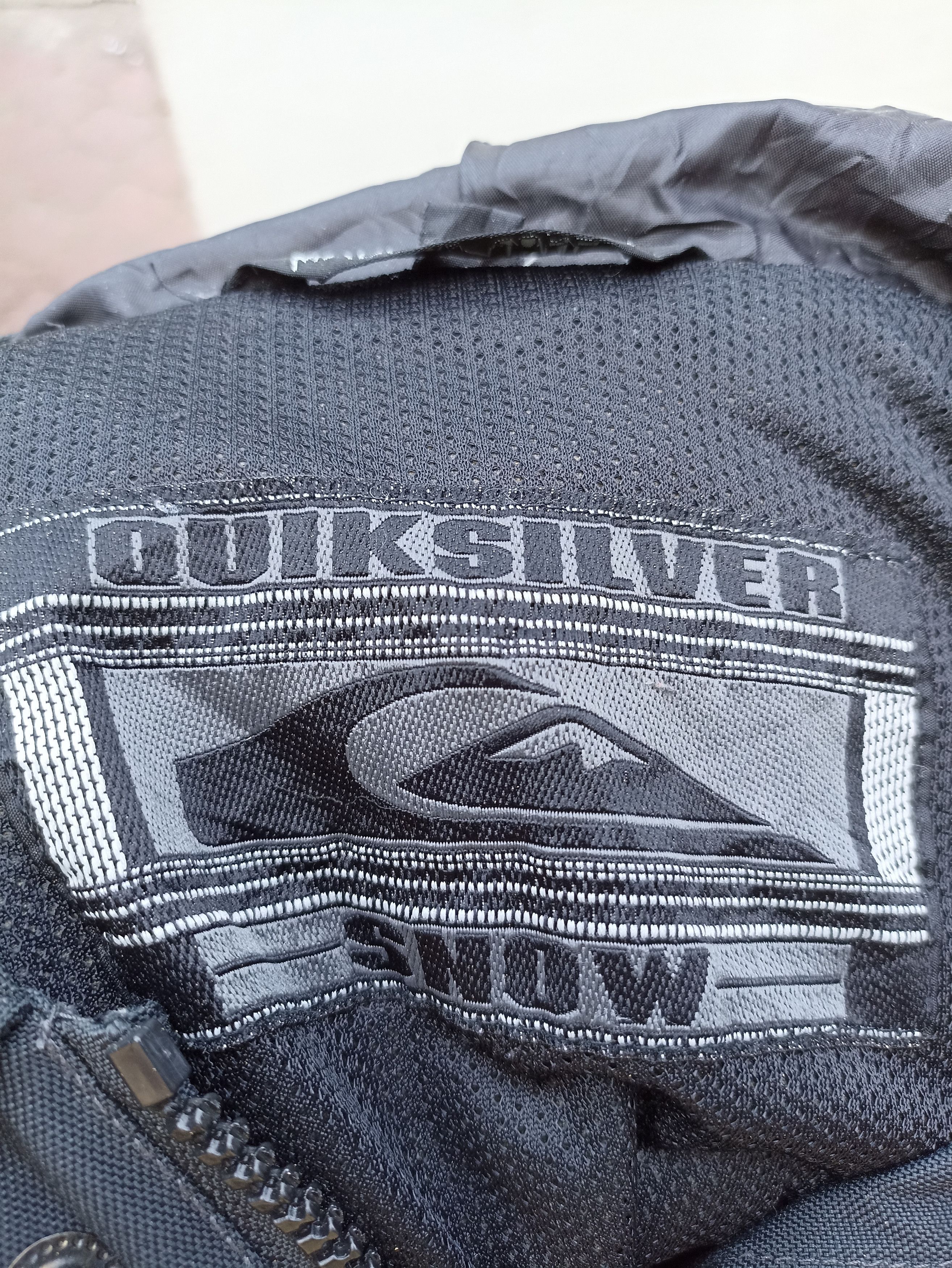 Quicksilver Vintage 90s Quiksilver snow jacket hoodies Anorak jacket Size US L / EU 52-54 / 3 - 6 Thumbnail
