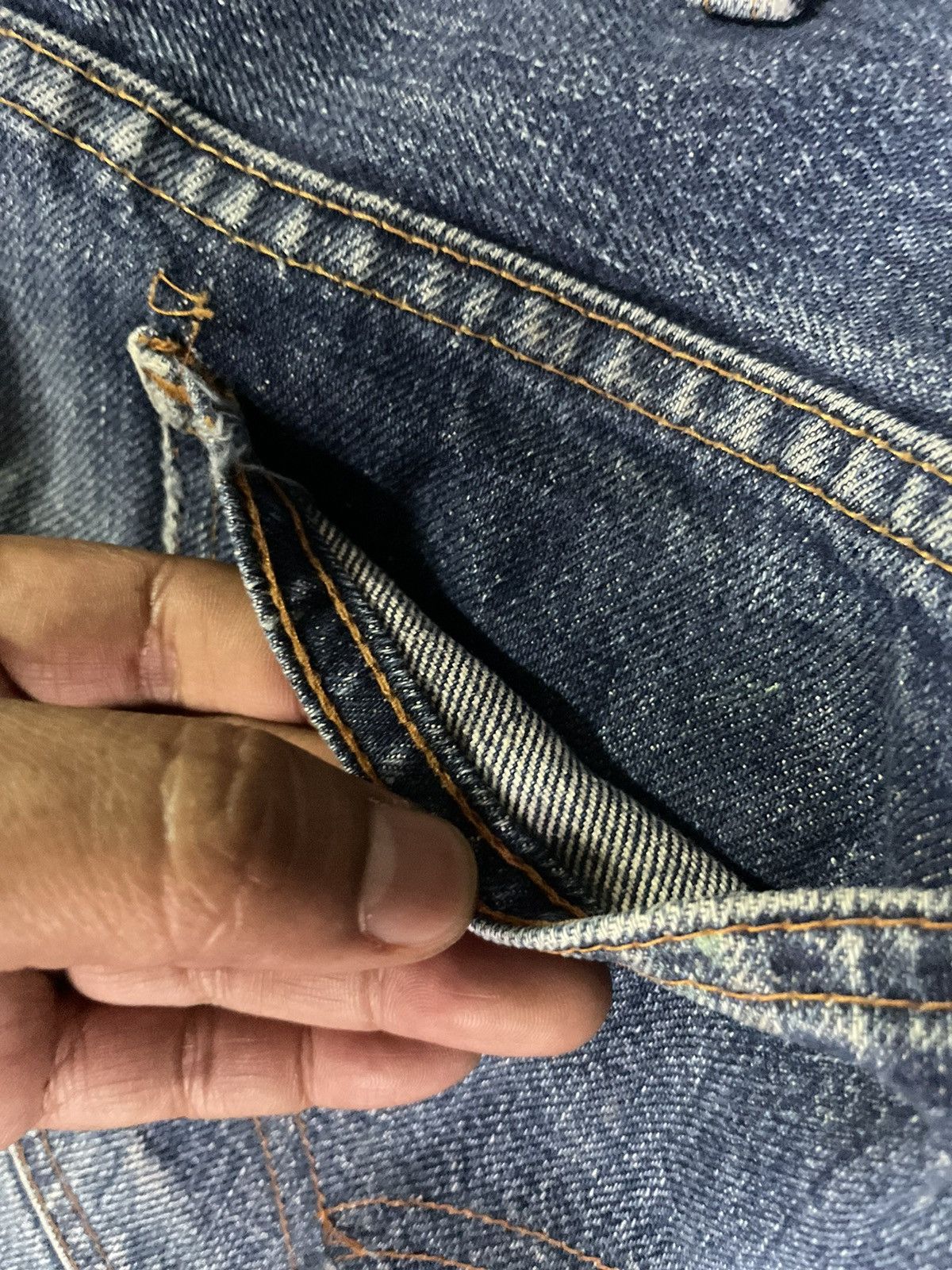 Levi's Vintage 1979 Levis 646 E Orange Tag Size US 30 / EU 46 - 16 Thumbnail