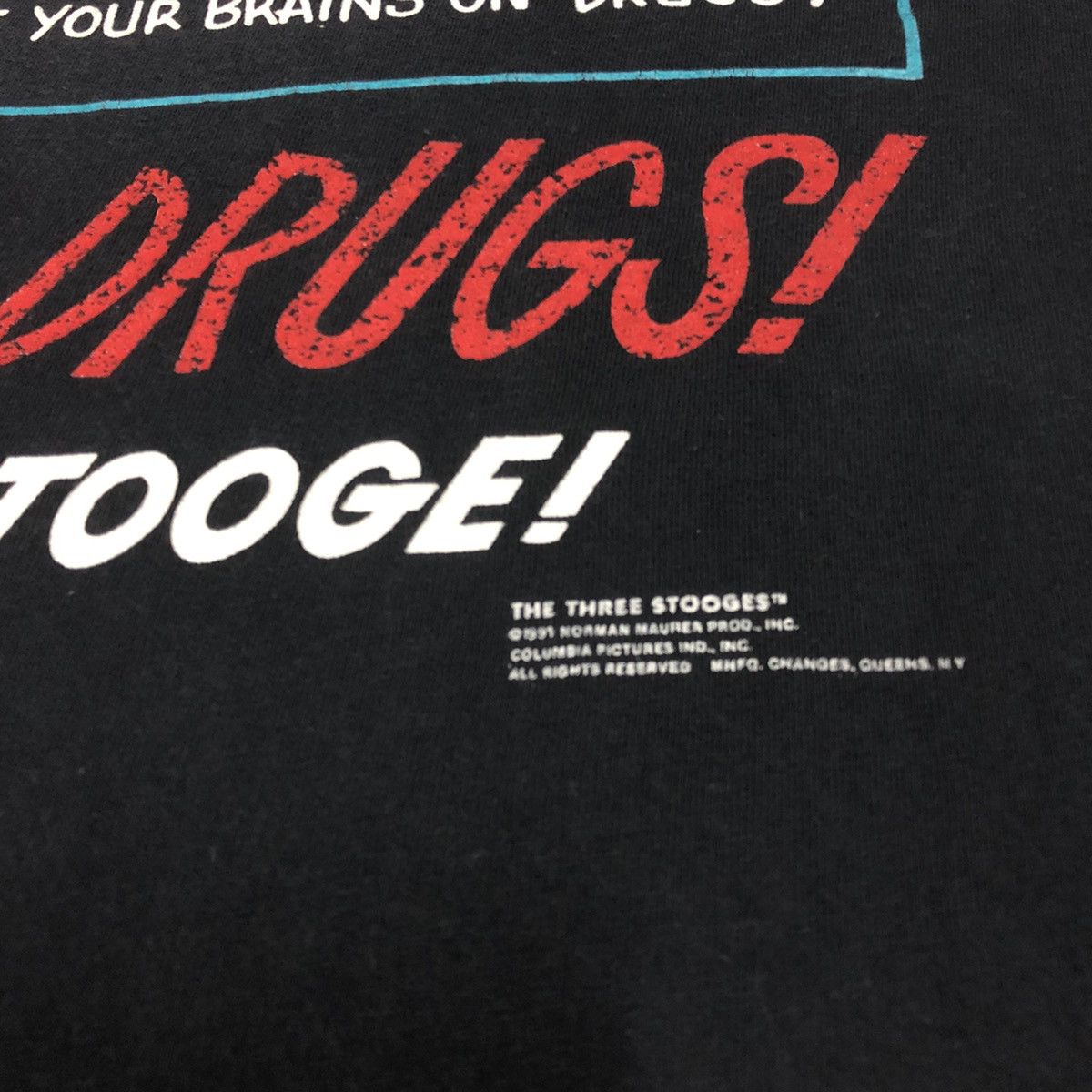 Vintage Vintage 3 Stooges Tshirt 90s Size US L / EU 52-54 / 3 - 3 Thumbnail