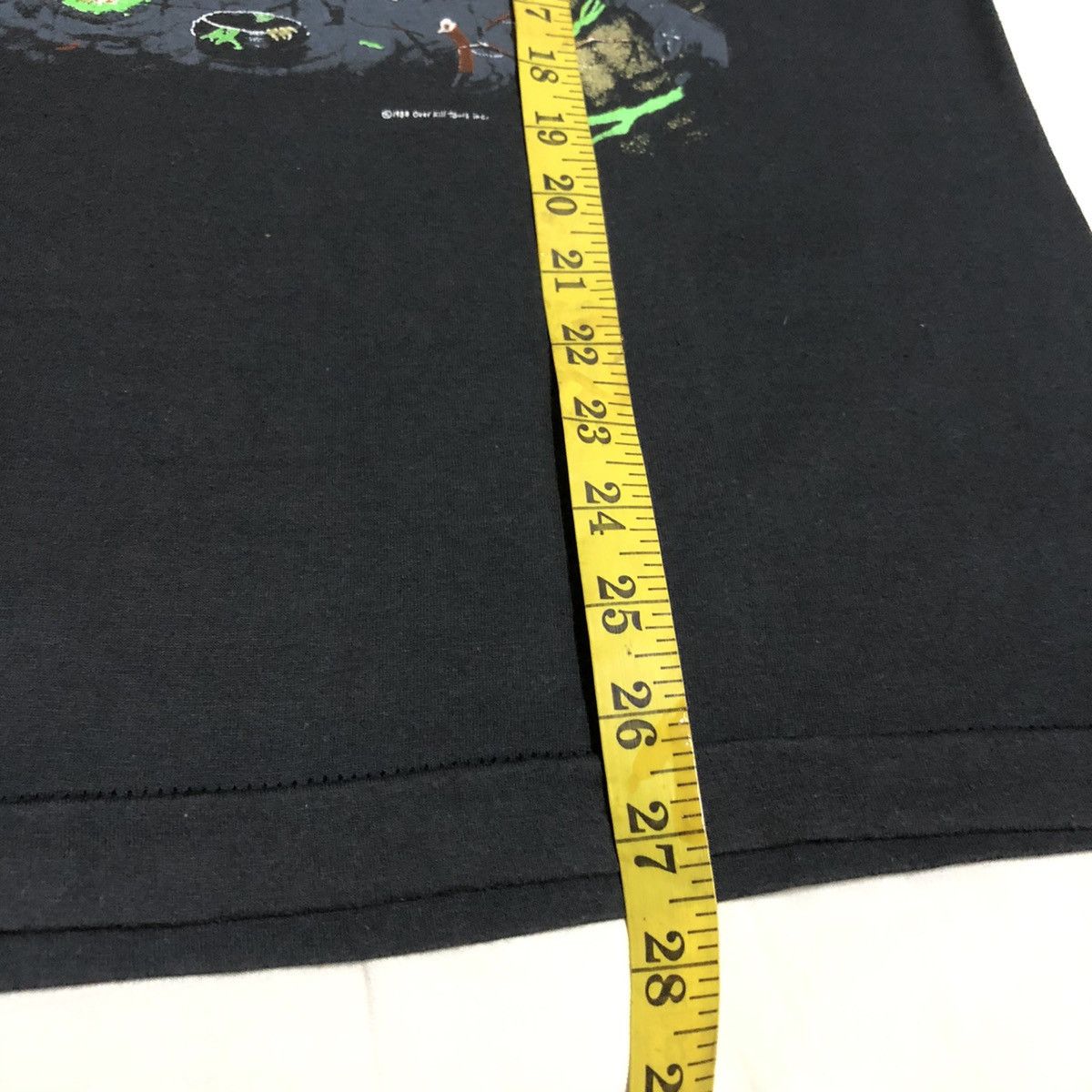 Band Tees Vintage Over Kill - Under The a influence Tour 1988 Size US M / EU 48-50 / 2 - 6 Thumbnail