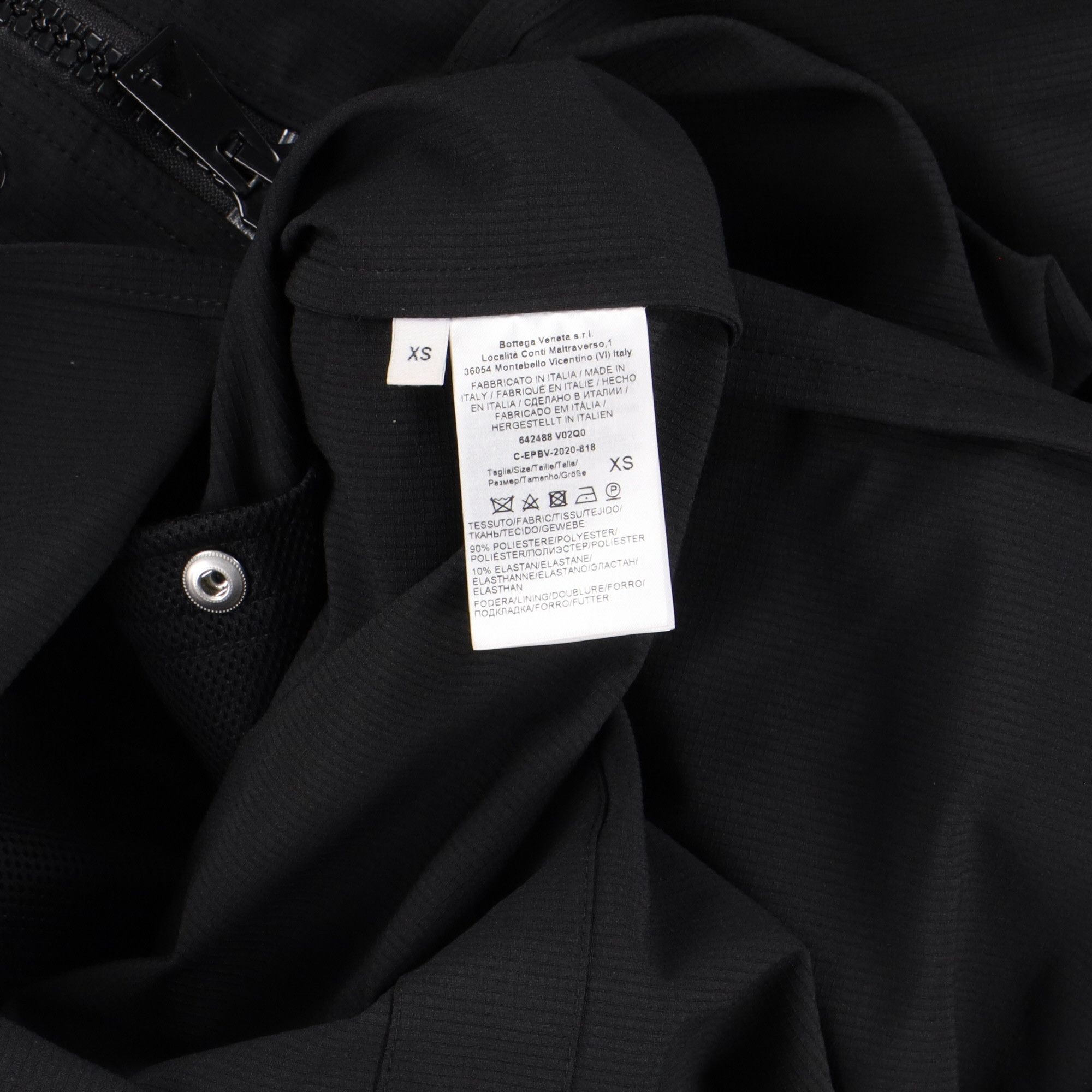 Bottega Veneta Black Stretch Ripstop Parka Jacket Size US XS / EU 42 / 0 - 7 Thumbnail