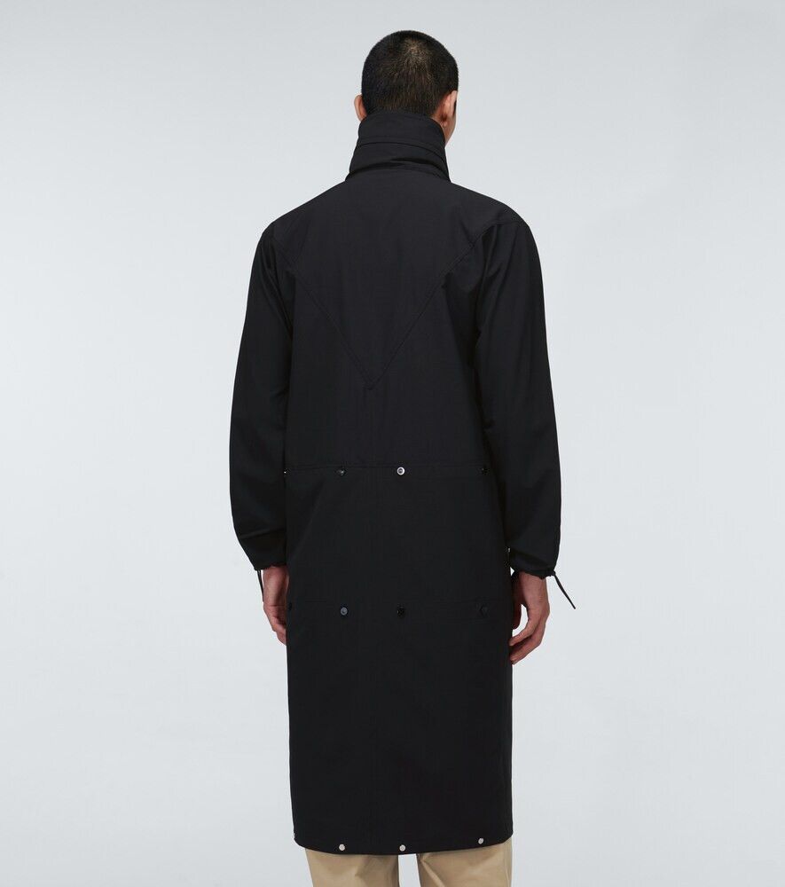 Bottega Veneta Black Stretch Ripstop Parka Jacket Size US XS / EU 42 / 0 - 4 Thumbnail