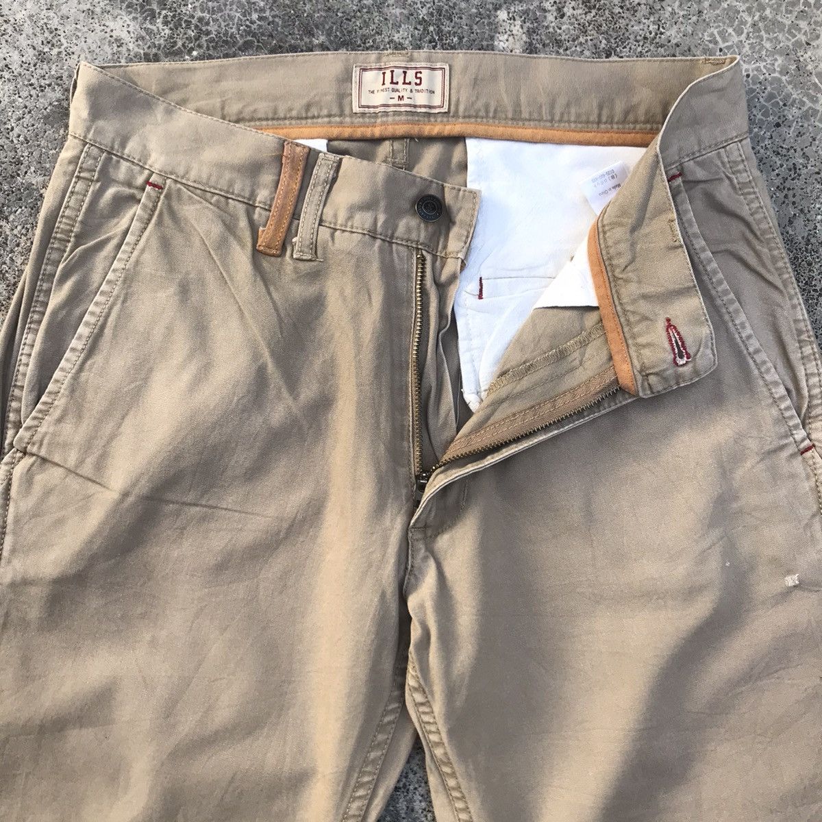Japanese Brand Vintage ILLS Japan Streetwear Trousers Pants Size US 31 - 8 Thumbnail