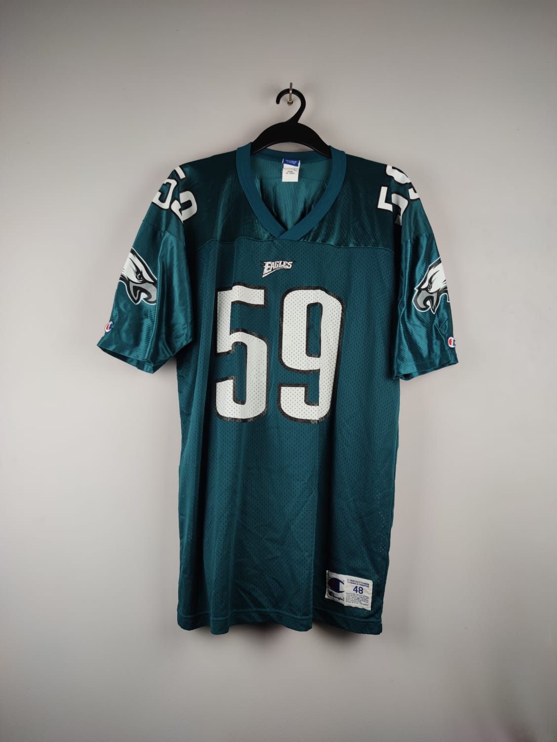 Mamula #59 Philadelphia Eagles Jersey Champion Vintage