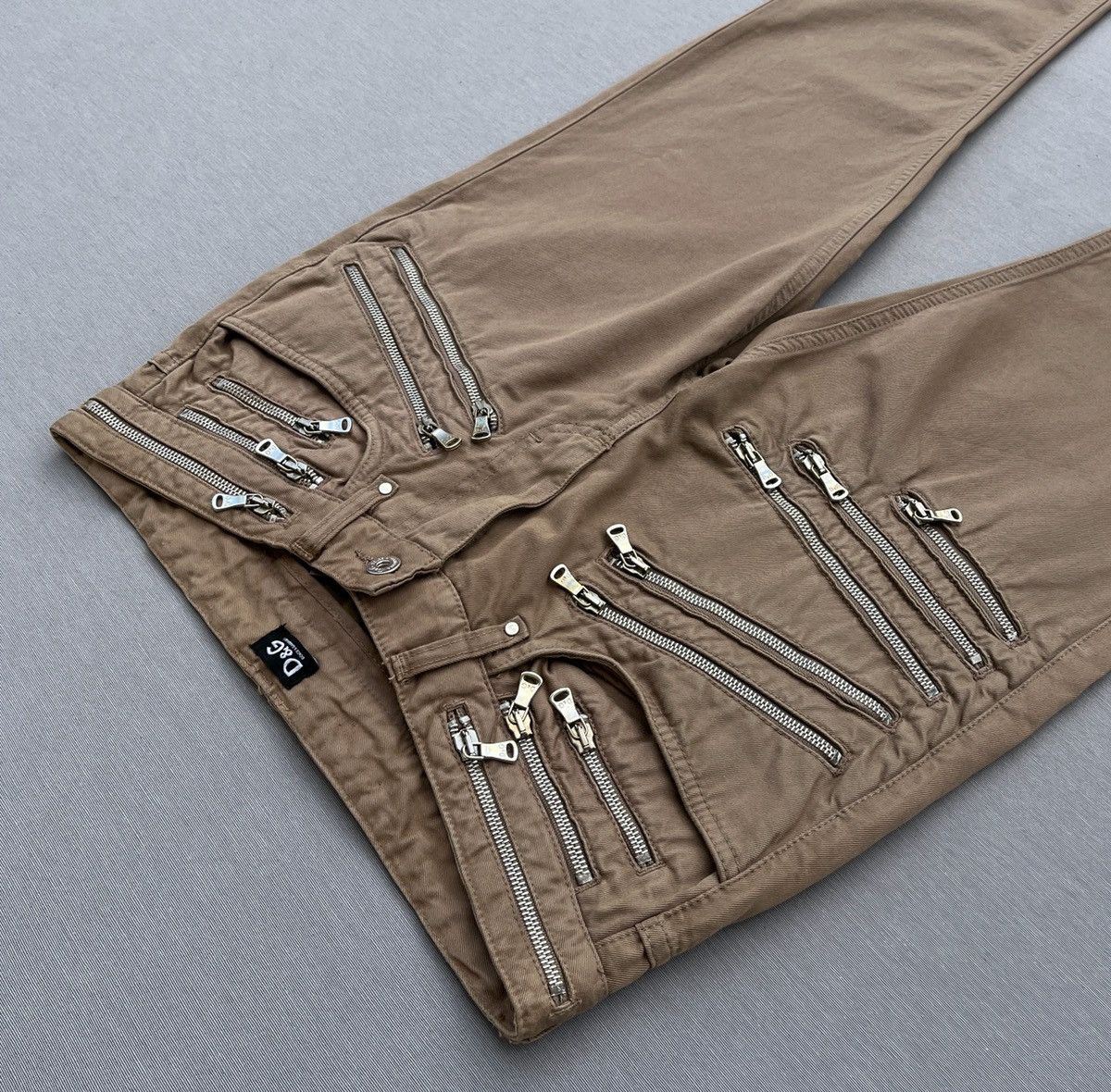 Dolce & Gabbana 🔥New Vintage DOLCE & GABBANA Multi Zipped Jeans Pants Size US 32 / EU 48 - 7 Thumbnail