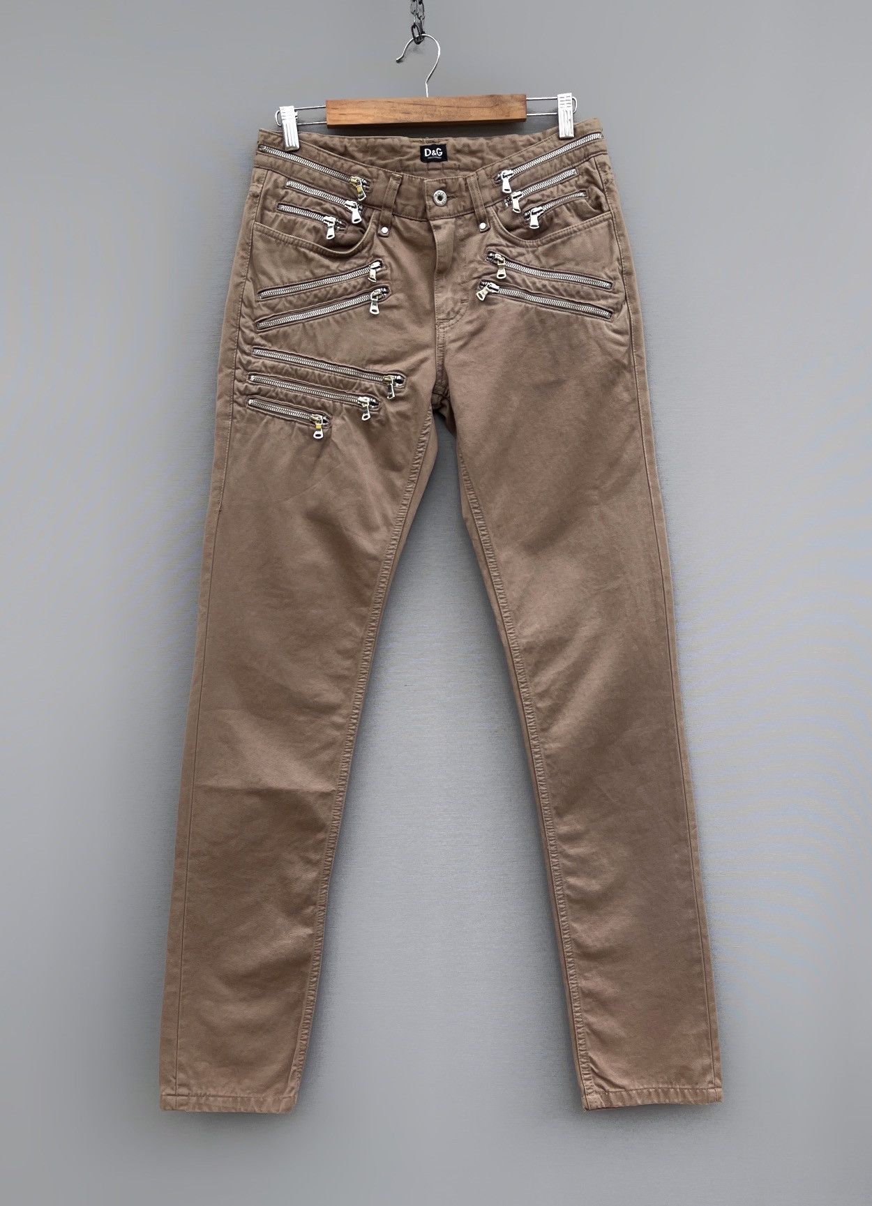 Dolce & Gabbana 🔥New Vintage DOLCE & GABBANA Multi Zipped Jeans Pants Size US 32 / EU 48 - 1 Thumbnail