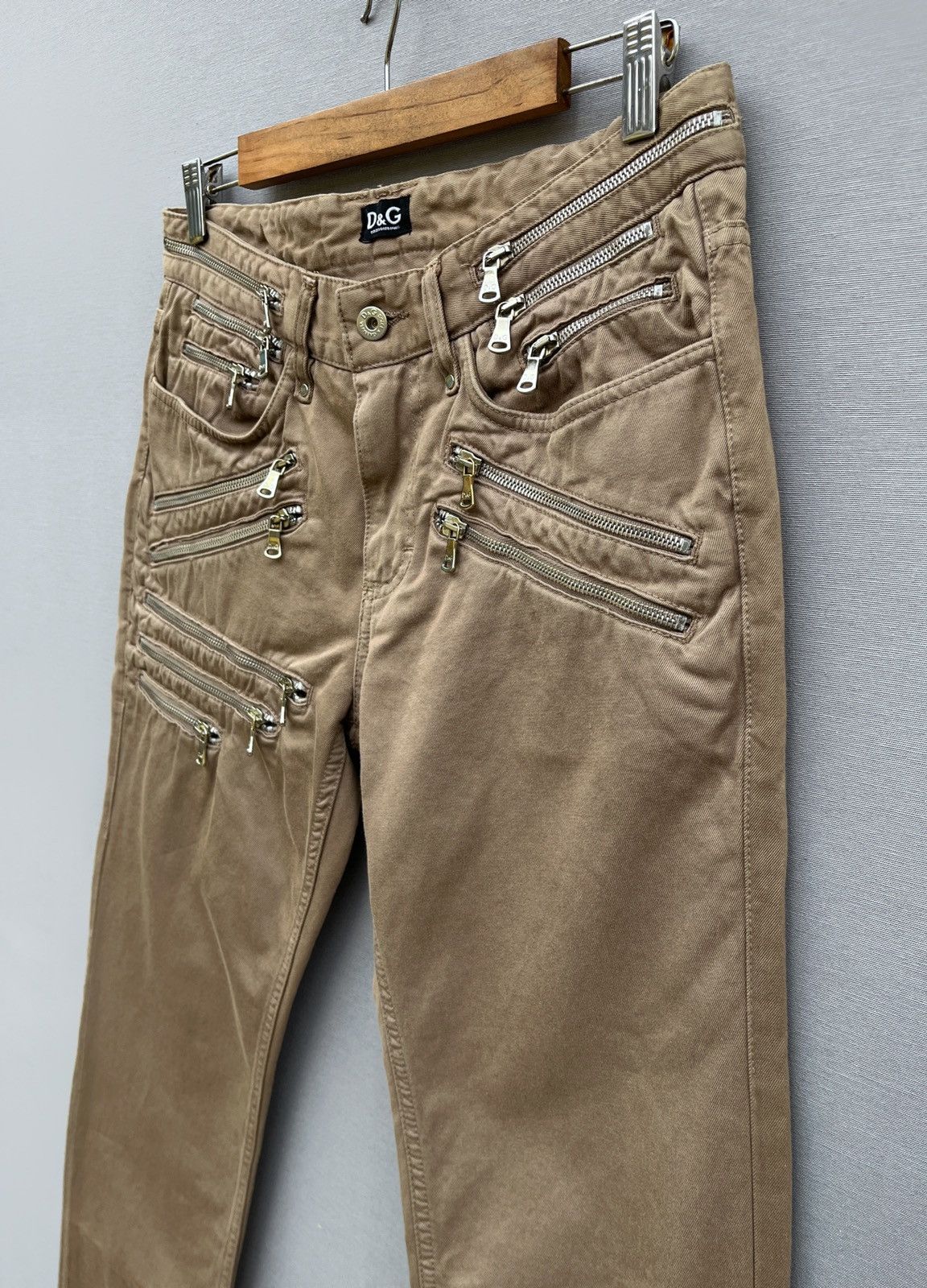 Dolce & Gabbana 🔥New Vintage DOLCE & GABBANA Multi Zipped Jeans Pants Size US 32 / EU 48 - 5 Thumbnail