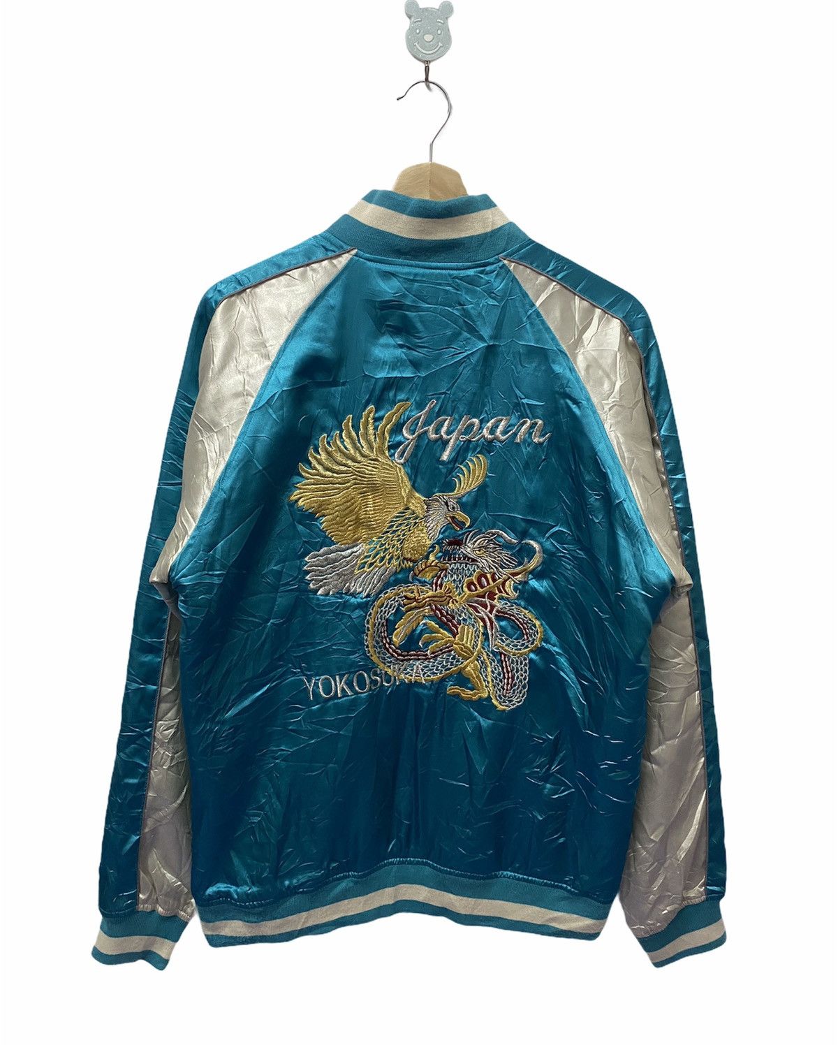 Japanese Brand Sukajan Souvenir Jacket Eagle Vs Dragon Size US L / EU 52-54 / 3 - 1 Thumbnail