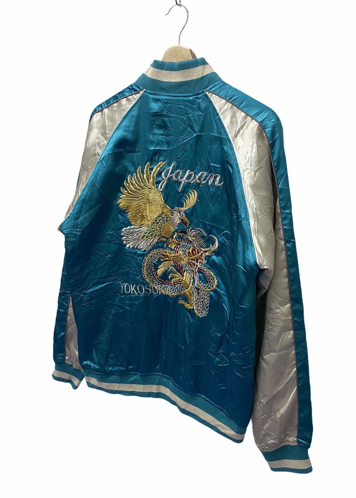 Japanese Brand Sukajan Souvenir Jacket Eagle Vs Dragon Size US L / EU 52-54 / 3 - 3 Thumbnail