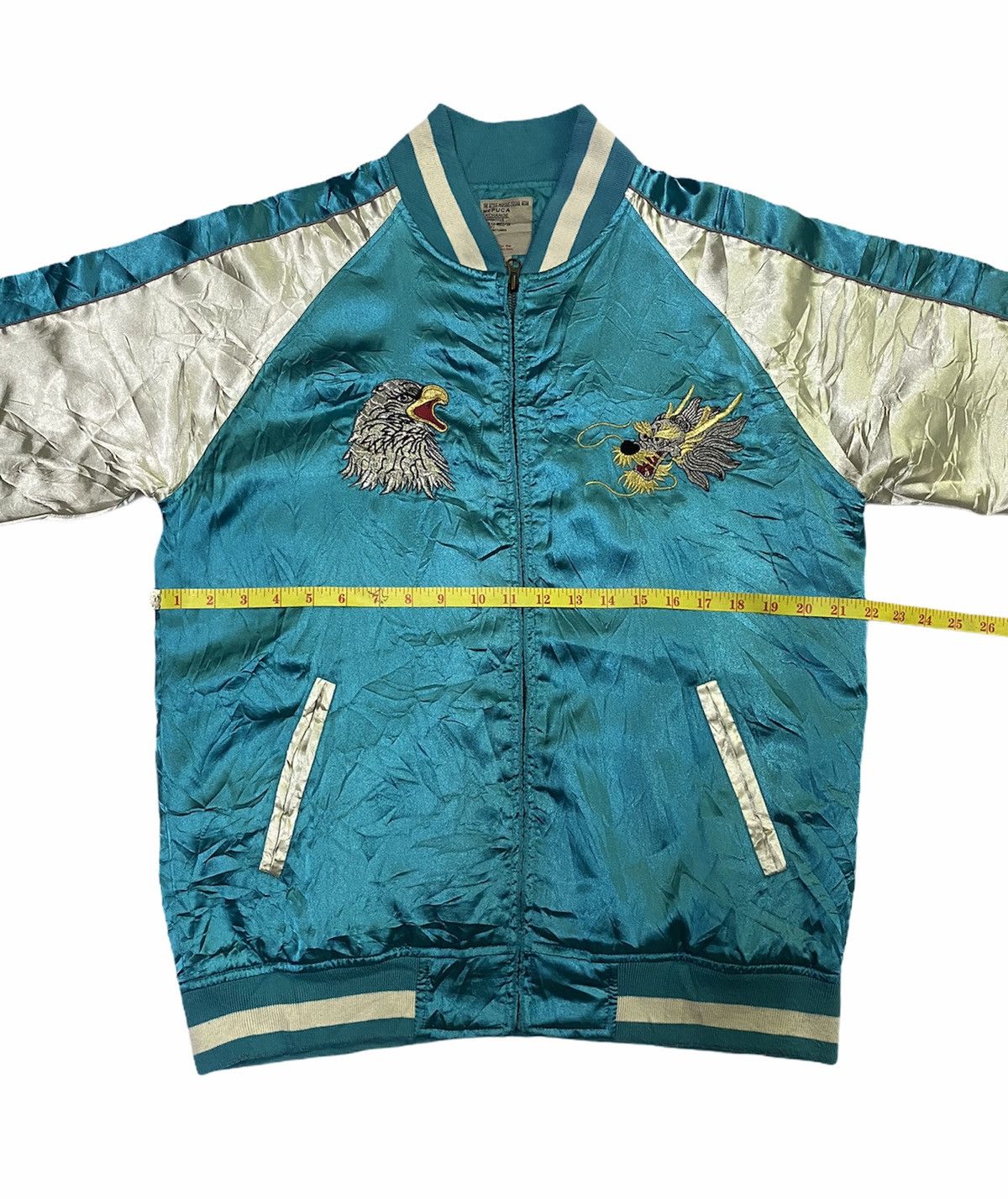 Japanese Brand Sukajan Souvenir Jacket Eagle Vs Dragon Size US L / EU 52-54 / 3 - 7 Thumbnail
