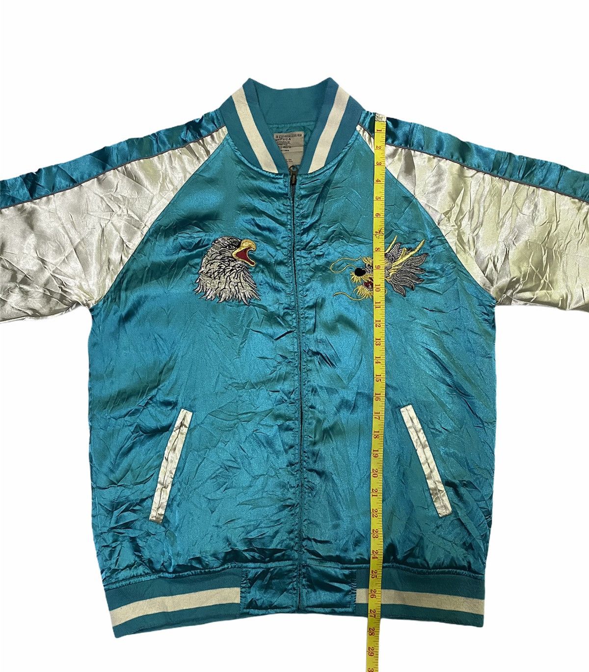 Japanese Brand Sukajan Souvenir Jacket Eagle Vs Dragon Size US L / EU 52-54 / 3 - 8 Thumbnail