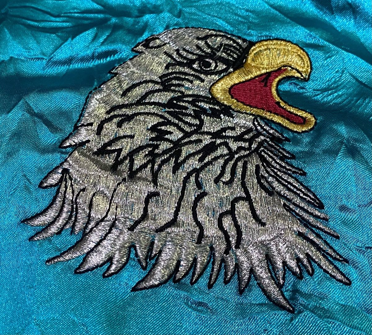 Japanese Brand Sukajan Souvenir Jacket Eagle Vs Dragon Size US L / EU 52-54 / 3 - 17 Thumbnail
