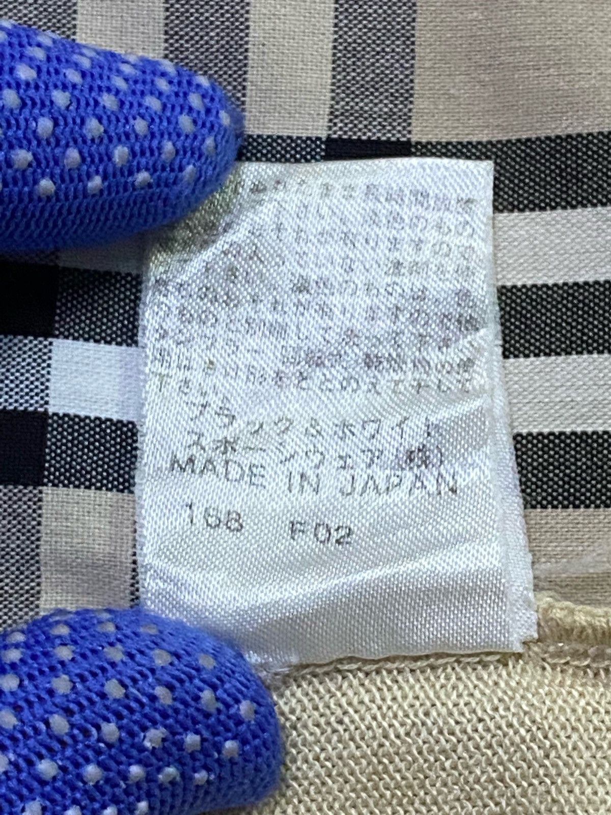 Burberry × Vintage VINTAGE BURBERRYS NOVA CHECK T-SHIRT Size US L / EU 52-54 / 3 - 9 Thumbnail
