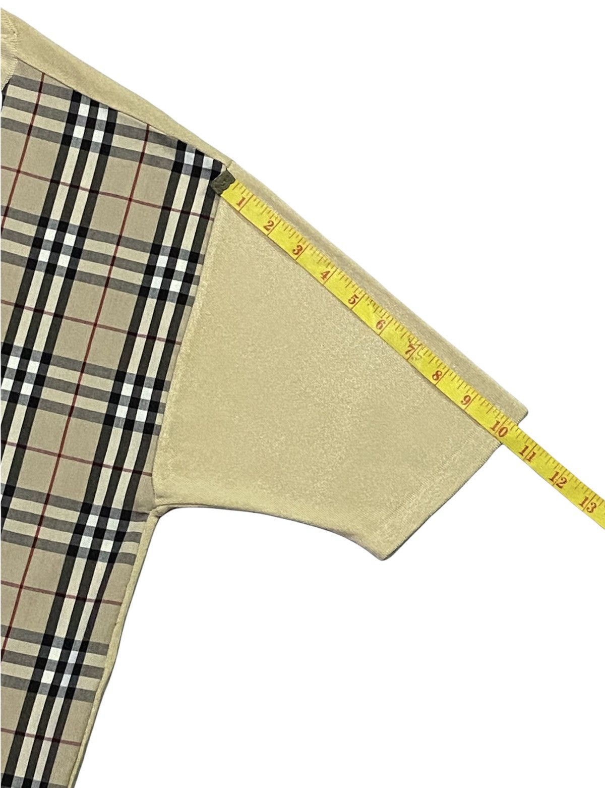 Burberry × Vintage VINTAGE BURBERRYS NOVA CHECK T-SHIRT Size US L / EU 52-54 / 3 - 6 Thumbnail