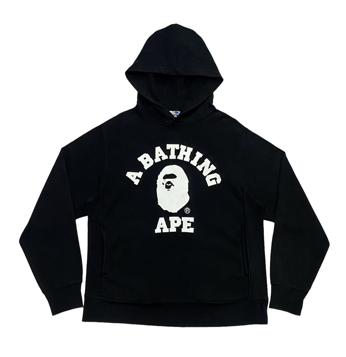 Bape Swarovski College Pullover Hoodie Size US S / EU 44-46 / 1 - 1 Thumbnail