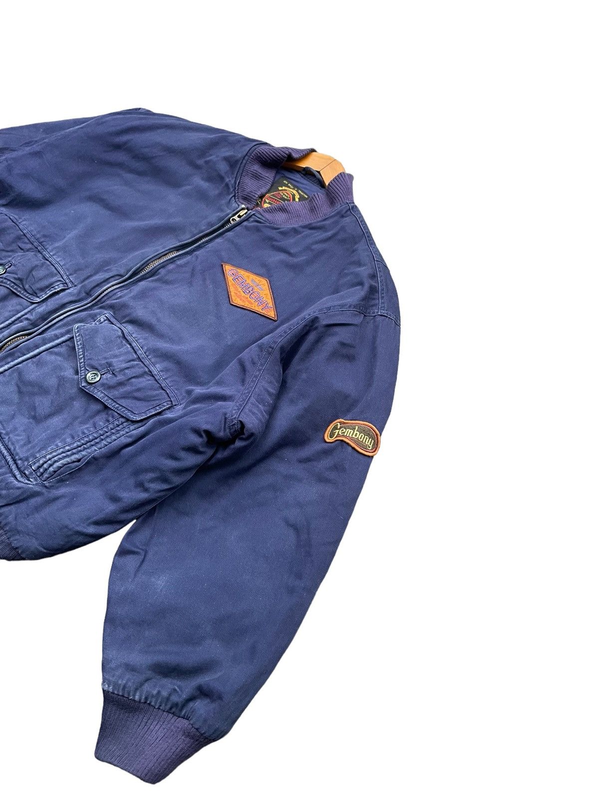 Japanese Brand Machope Gembony Bomber Style Jacket Size US L / EU 52-54 / 3 - 3 Thumbnail