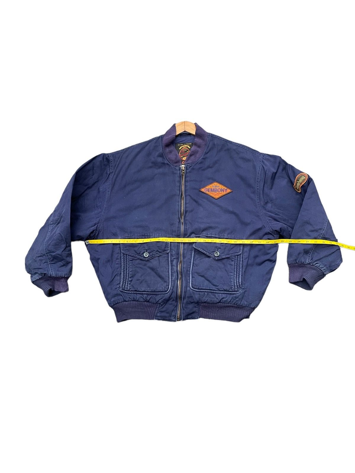 Japanese Brand Machope Gembony Bomber Style Jacket Size US L / EU 52-54 / 3 - 2 Thumbnail
