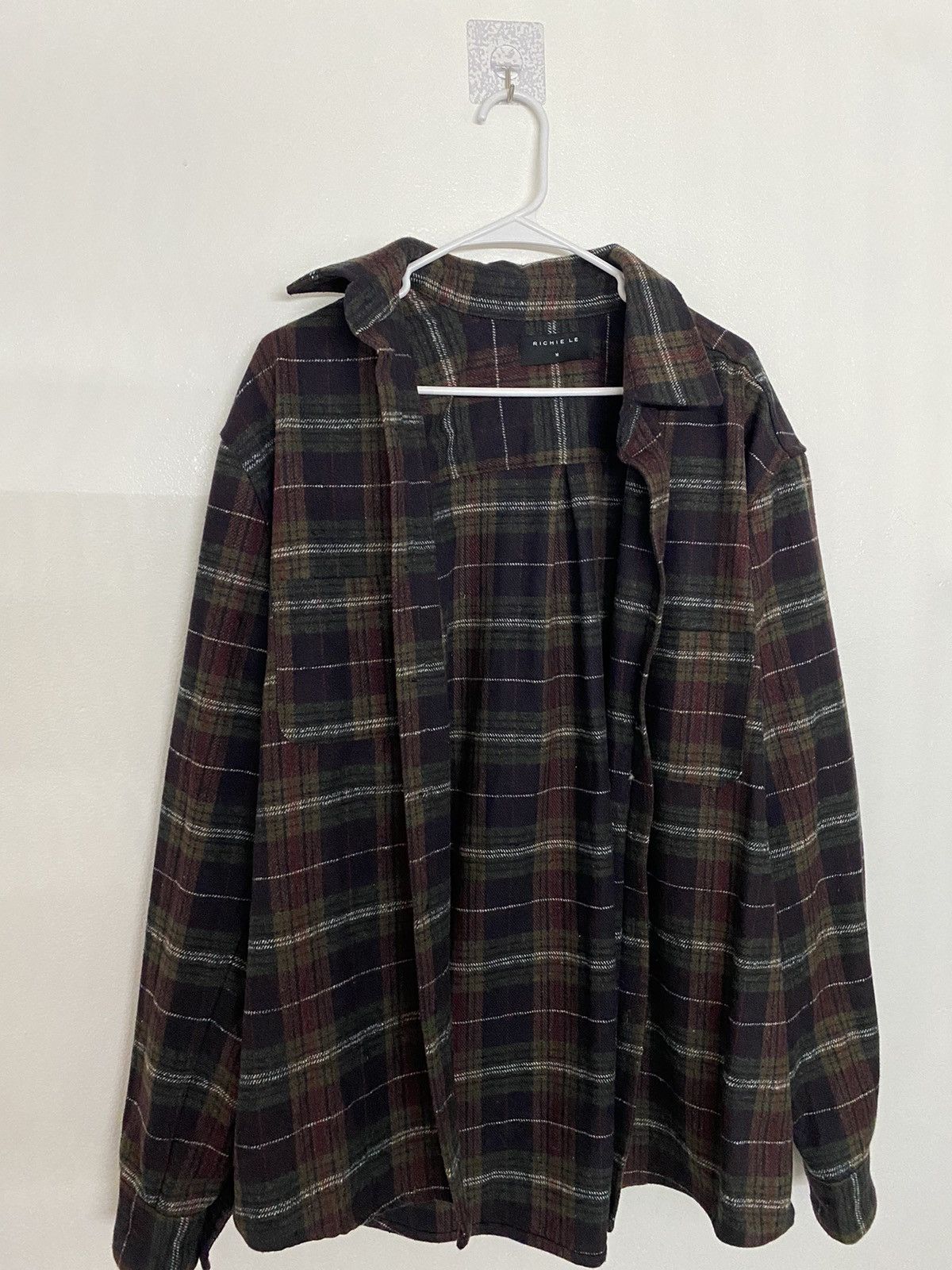 Richie Le Collection Richie Le Collection Oversize Premium Brushed Flannel Purple Size US M / EU 48-50 / 2 - 1 Thumbnail