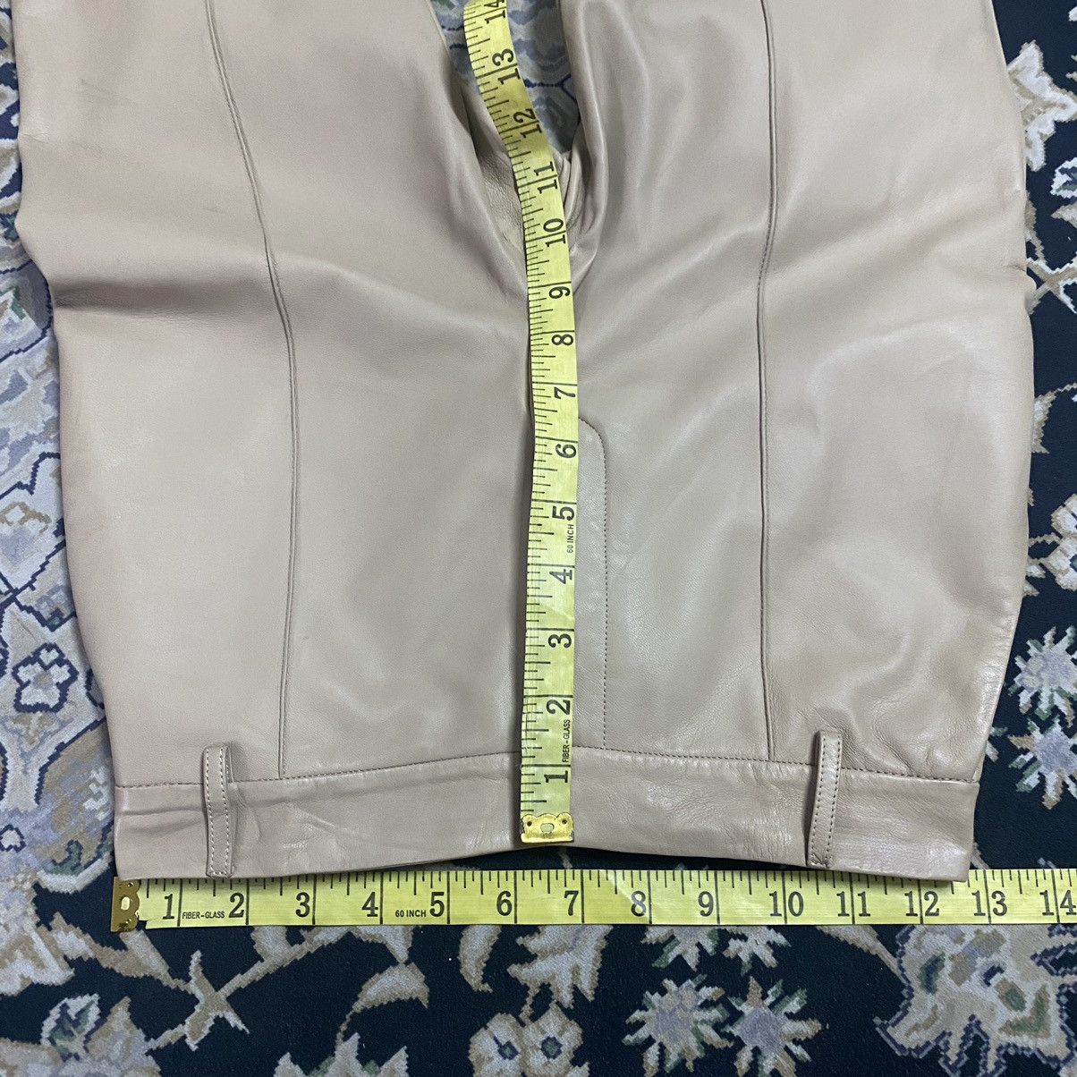 Salvatore Ferragamo Salvatore Ferragamo Leather Pants Size 26" / US 2 / IT 38 - 15 Thumbnail