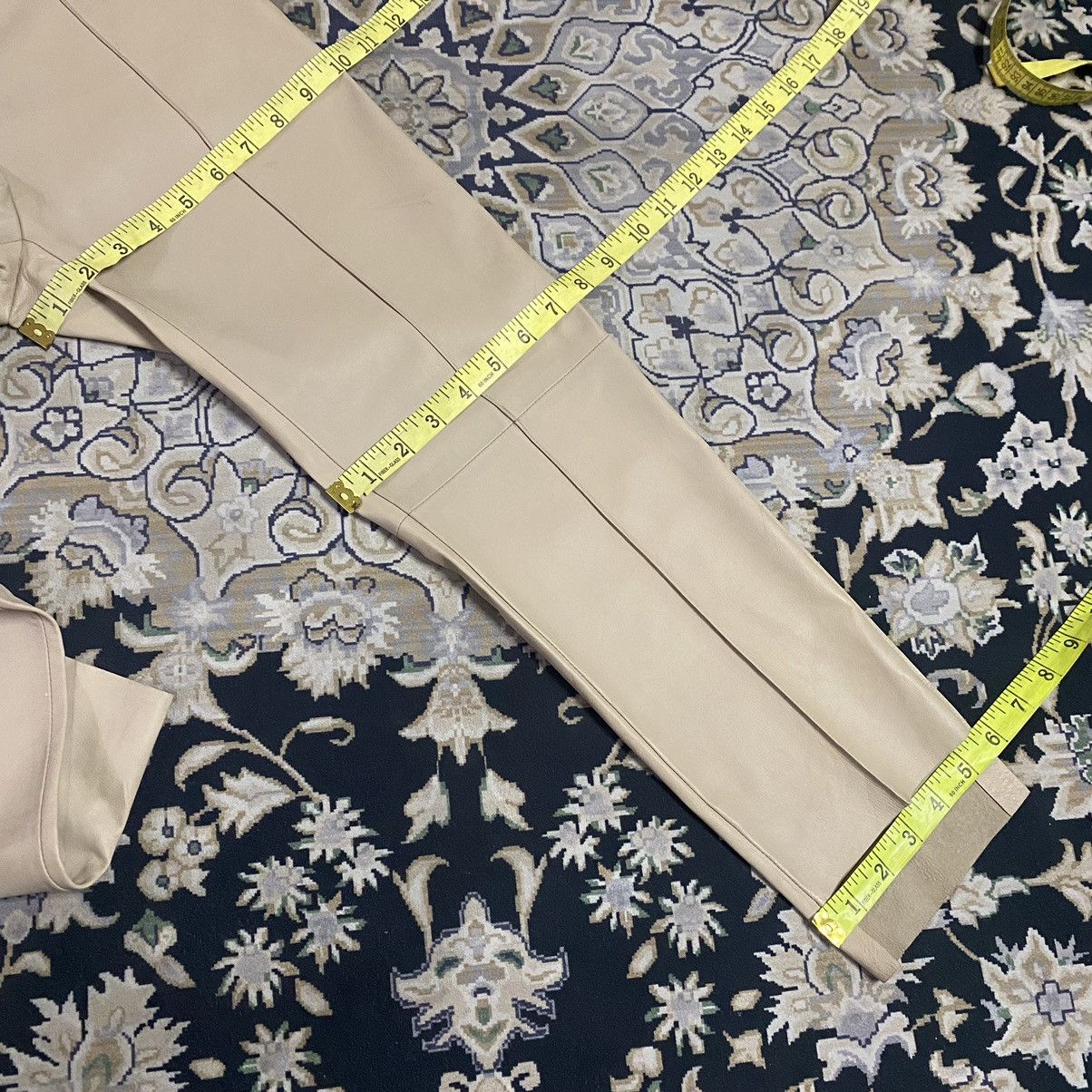 Salvatore Ferragamo Salvatore Ferragamo Leather Pants Size 26" / US 2 / IT 38 - 17 Thumbnail