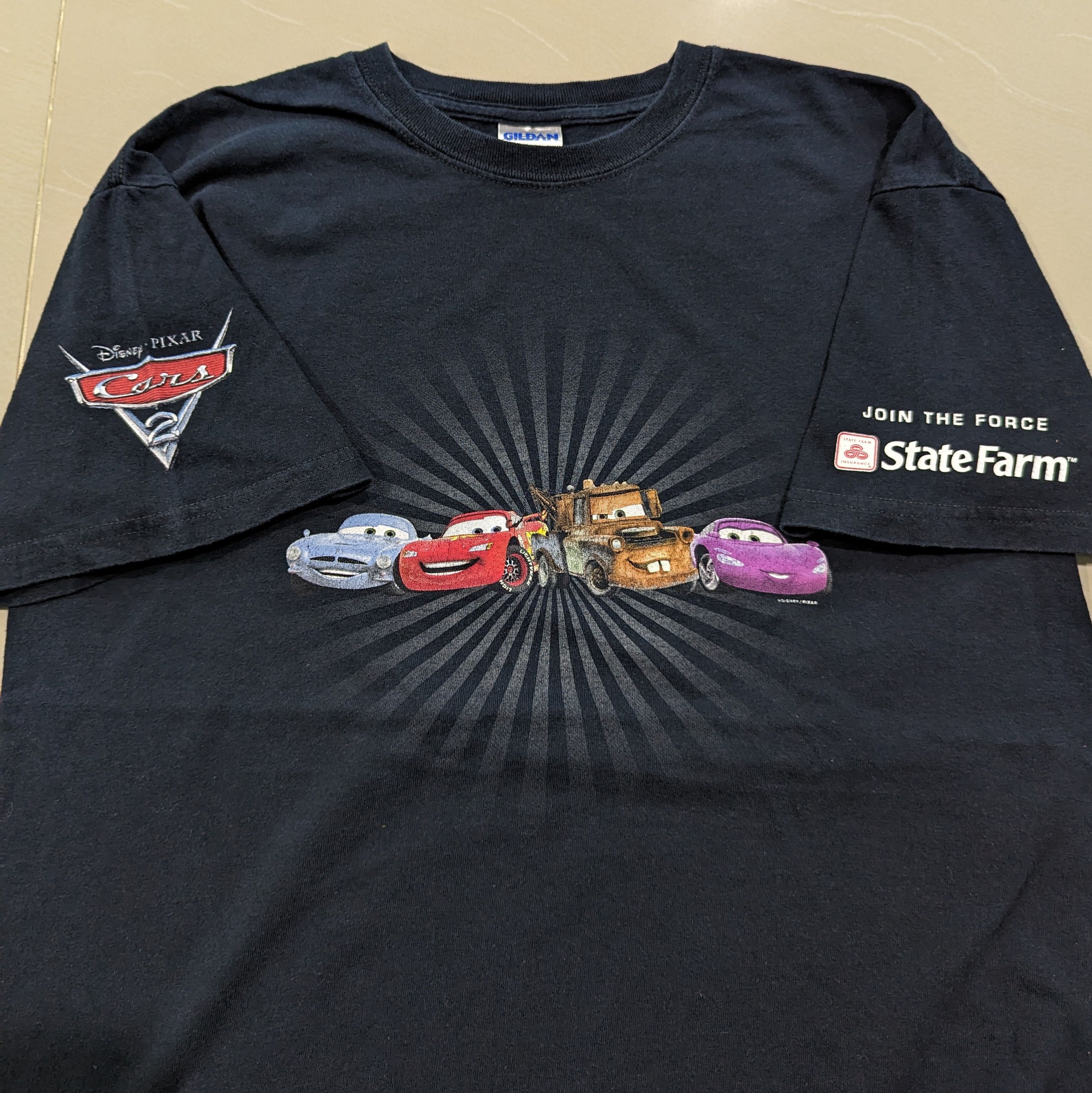 Disney Vintage Disney Cars Movie Promo Tee Size US M / EU 48-50 / 2 - 3 Thumbnail