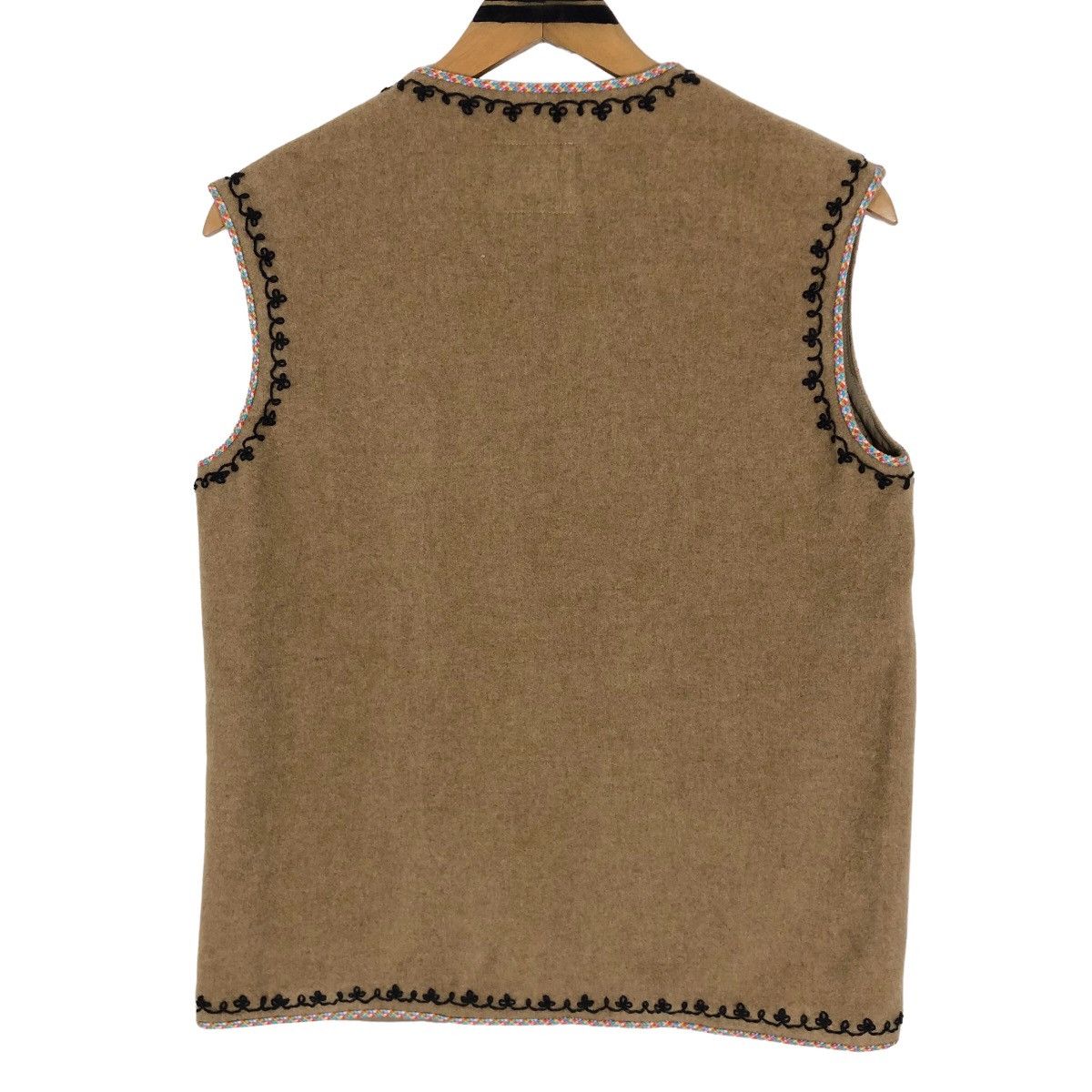 Needles Vintage Needles Nepenthes Wool Buttonless Vest Made In Japan Size US S / EU 44-46 / 1 - 6 Thumbnail