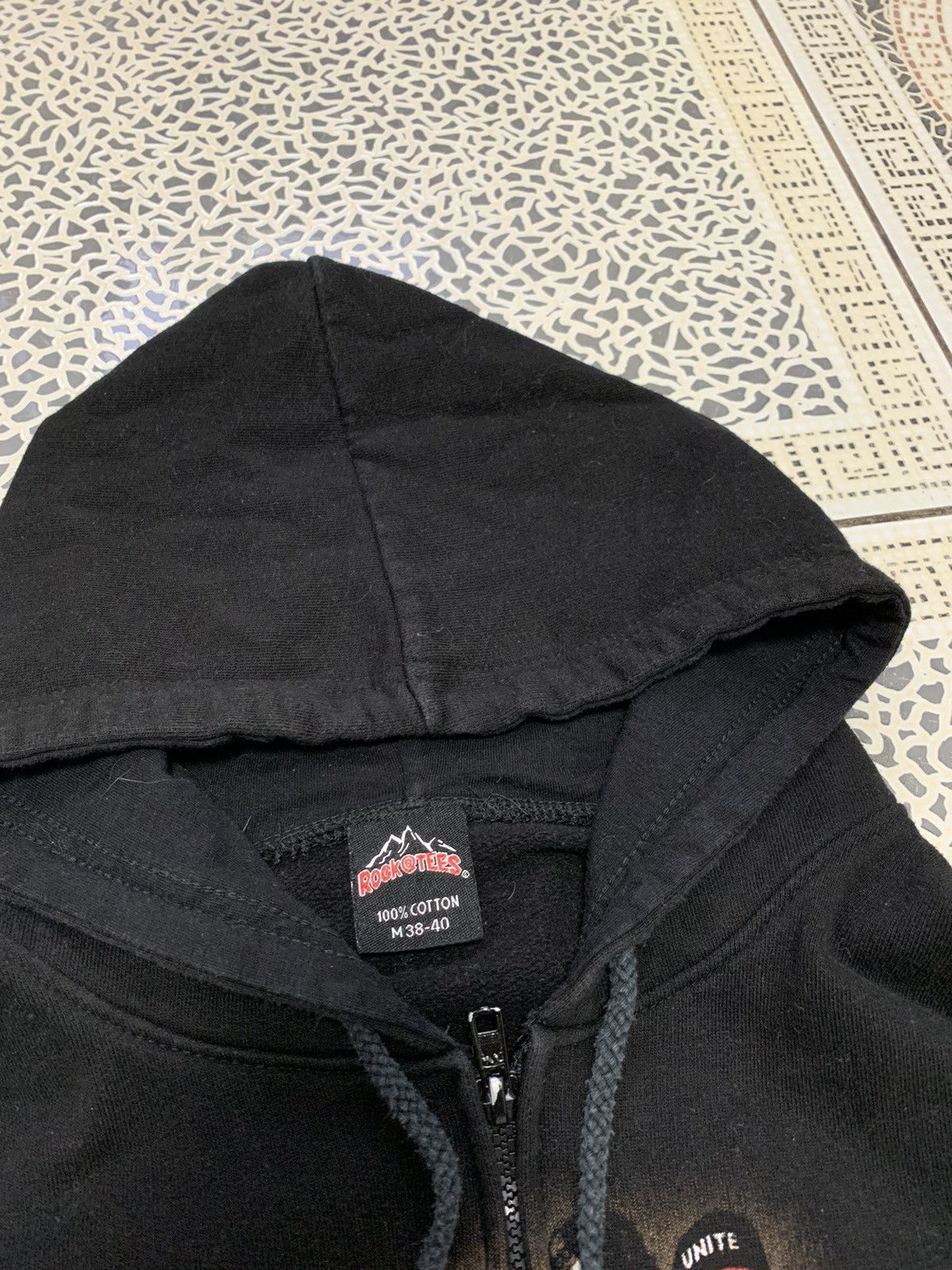Band Tees Vintage 00s Rage Against The Machine Zip Hoodie Size US M / EU 48-50 / 2 - 7 Thumbnail