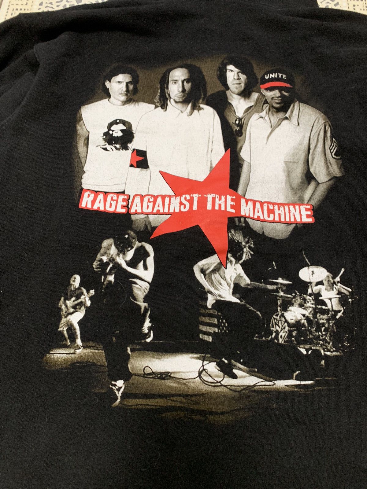 Band Tees Vintage 00s Rage Against The Machine Zip Hoodie Size US M / EU 48-50 / 2 - 14 Thumbnail