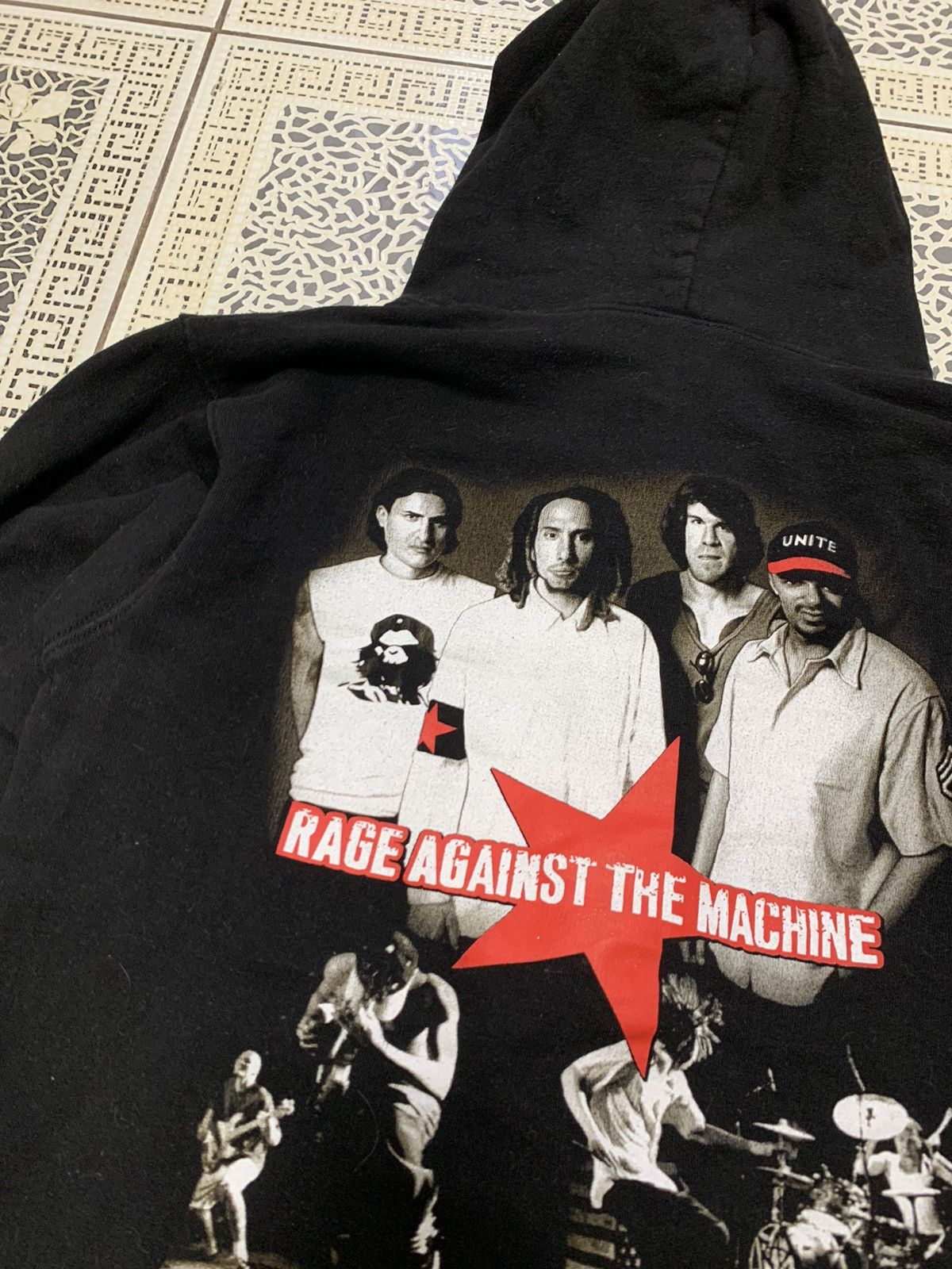 Band Tees Vintage 00s Rage Against The Machine Zip Hoodie Size US M / EU 48-50 / 2 - 12 Thumbnail