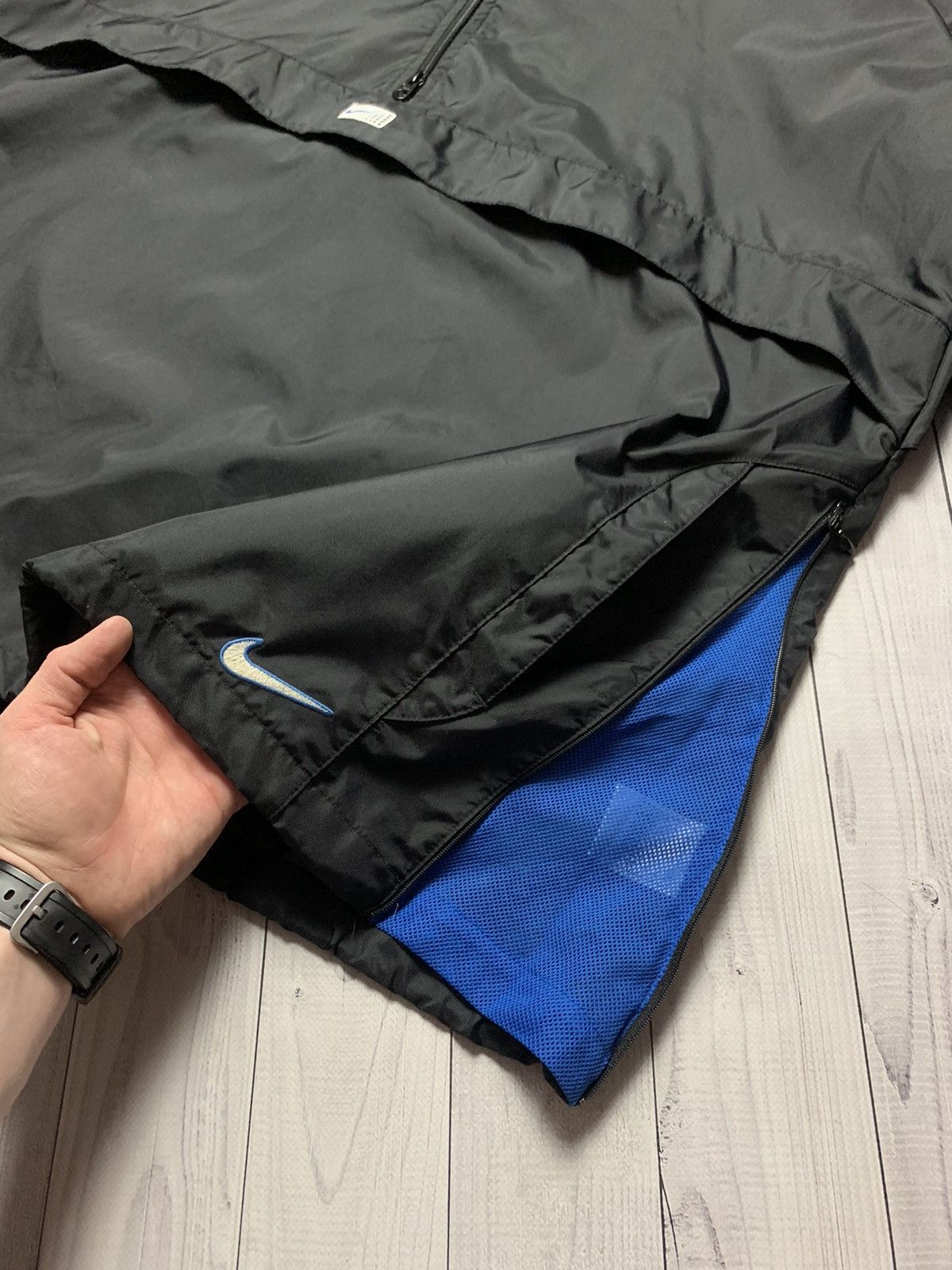 Nike × Vintage Vintage Nike anorak track jacket logo swoosh size XXL Size US XXL / EU 58 / 5 - 2 Thumbnail