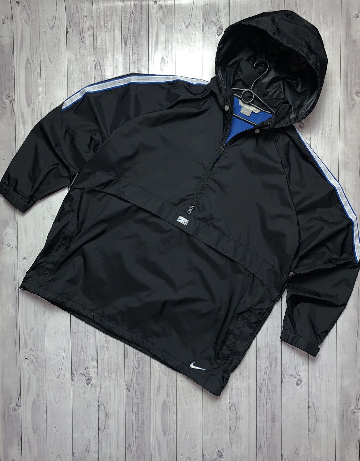 Vintage Nike anorak track jacket logo swoosh size XXL