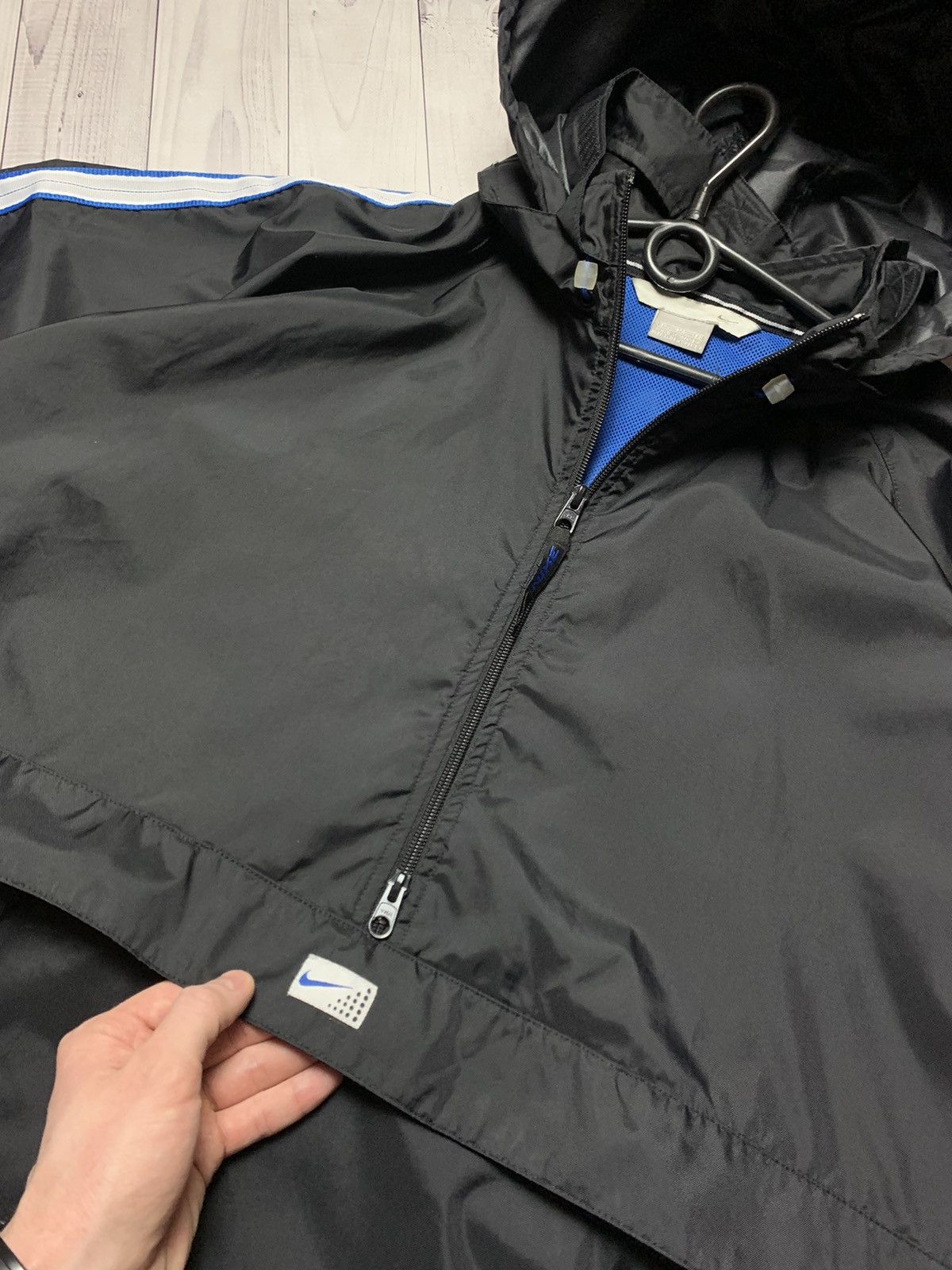 Nike × Vintage Vintage Nike anorak track jacket logo swoosh size XXL Size US XXL / EU 58 / 5 - 5 Thumbnail